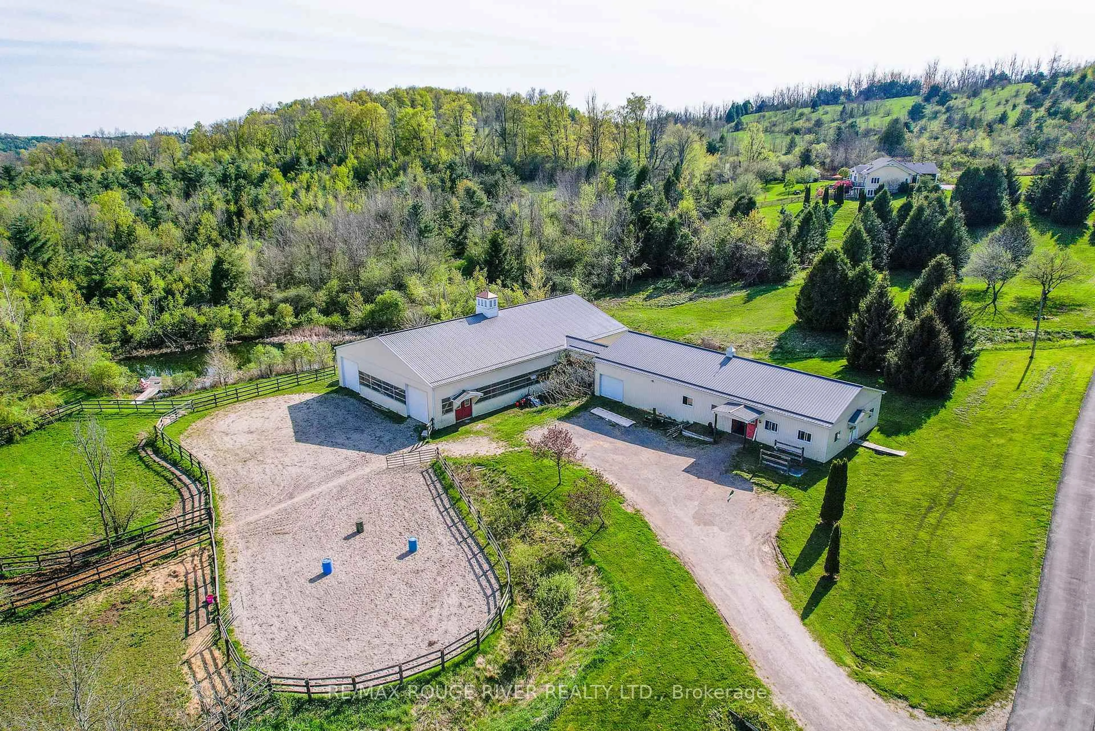 A pic from outside/outdoor area/front of a property/back of a property/a pic from drone, unknown for 436 Eddystone Rd, Alnwick/Haldimand Ontario K0K 2G0