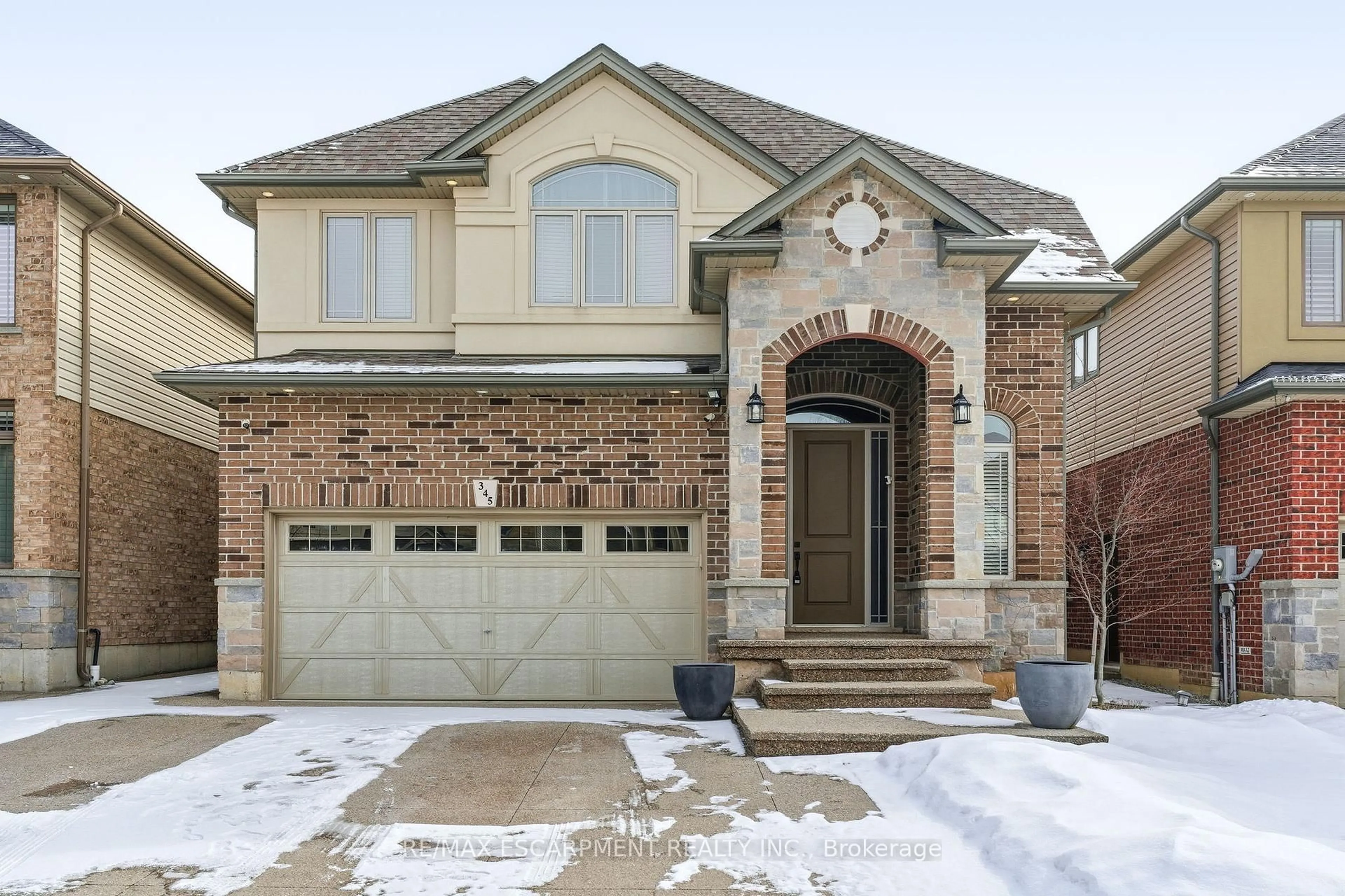 Home with brick exterior material, street for 345 Festival Way, Hamilton Ontario L0R 1C0