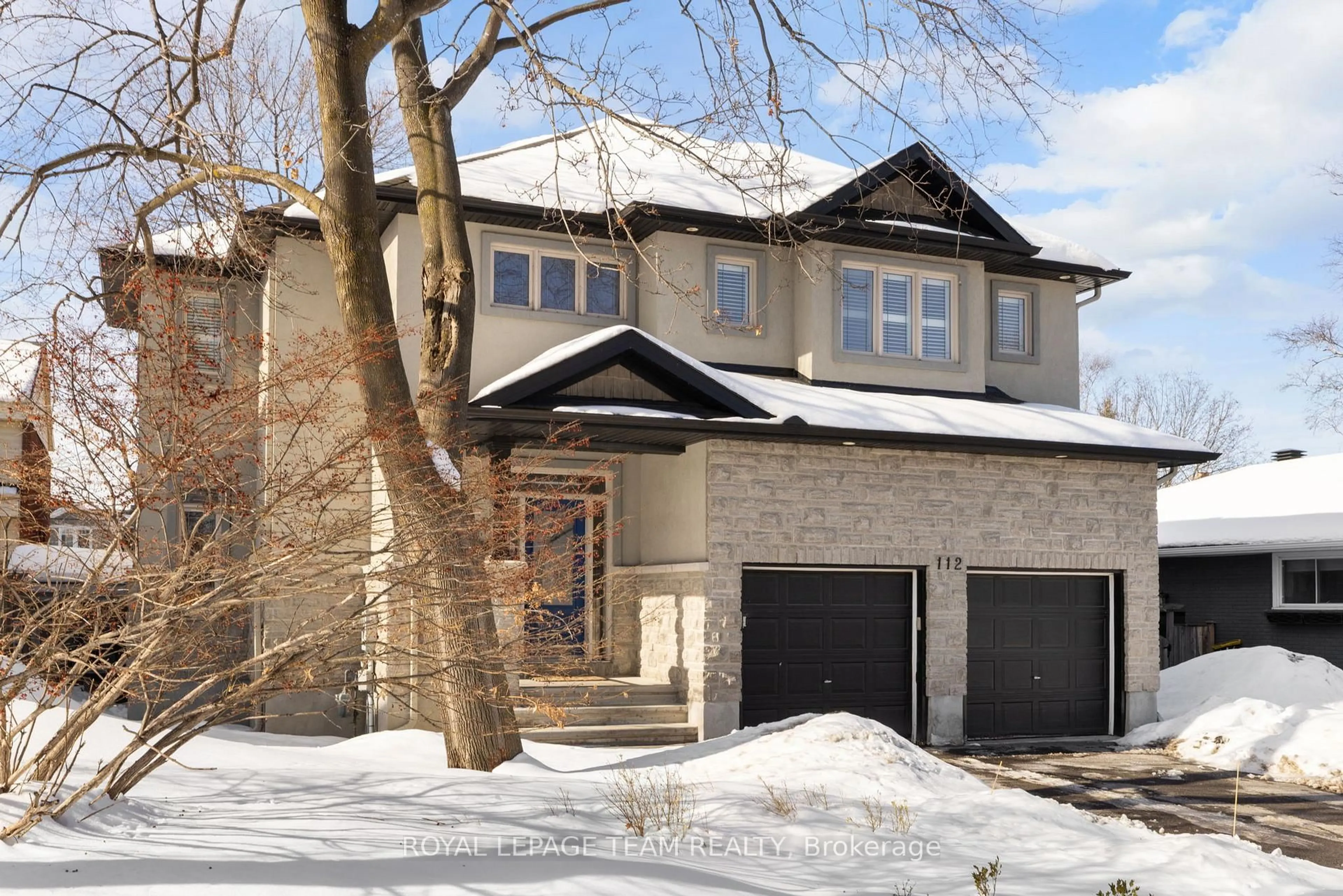 Home with brick exterior material, street for 112 Cole Porter St, Ottawa Ontario K2A 3S4