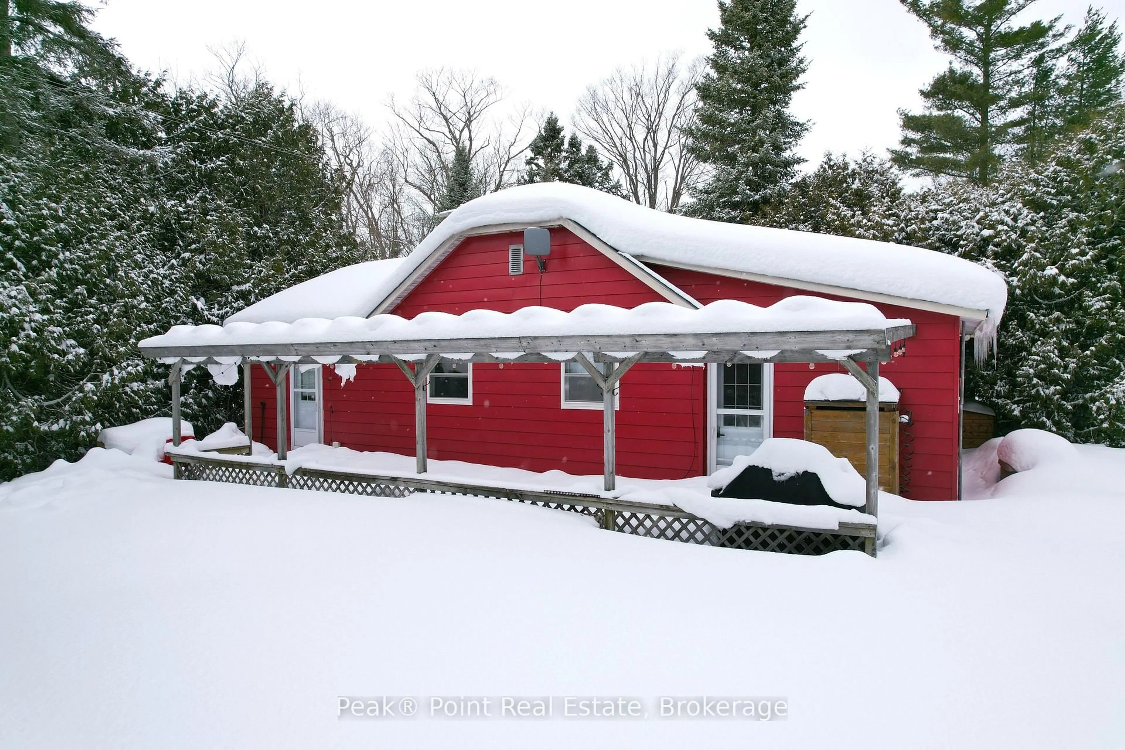 Home with vinyl exterior material, street for 52 Symon Ave, South Bruce Peninsula Ontario N0H 2T0