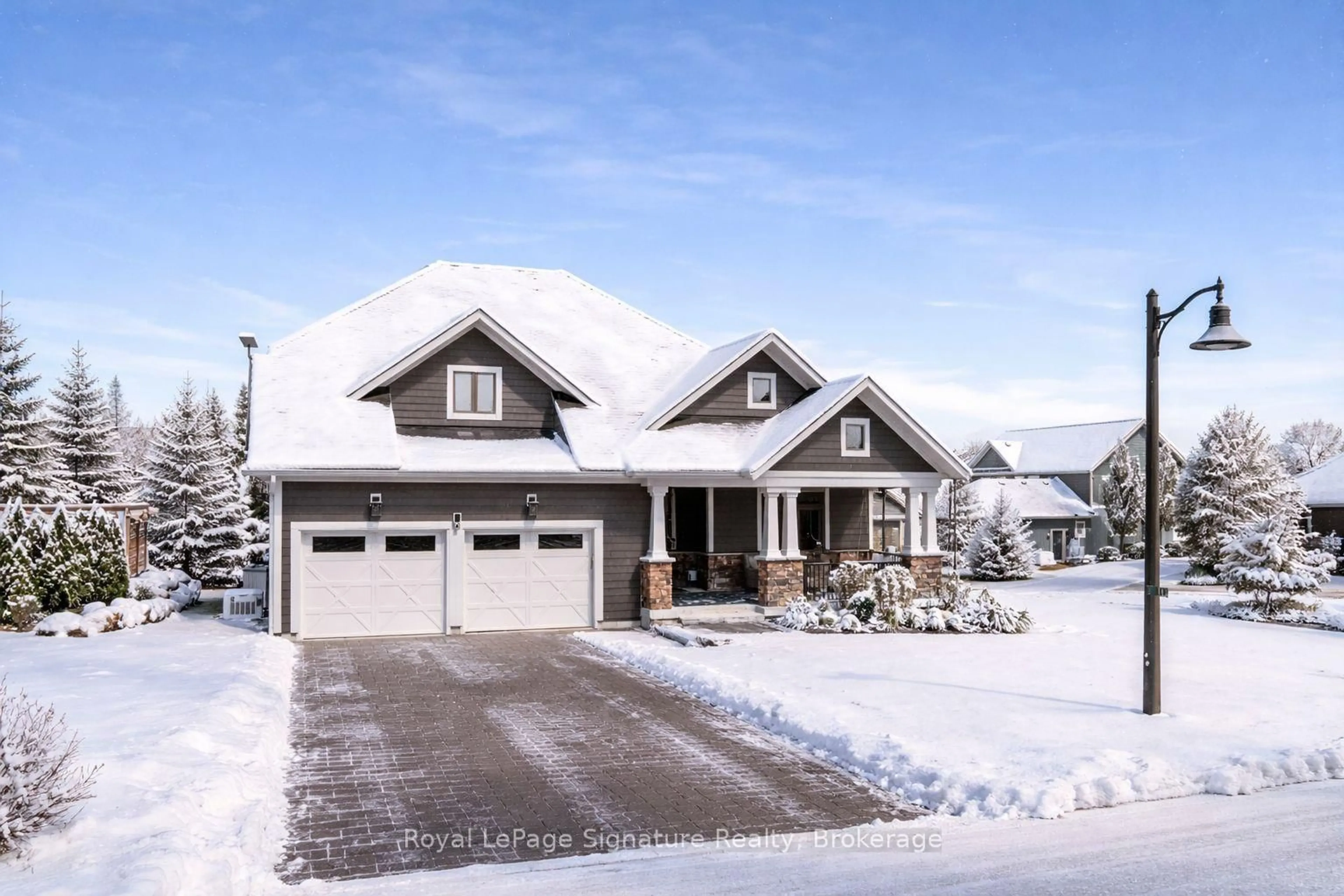 Home with vinyl exterior material, street for 113 Landry Lane, Blue Mountains Ontario N0H 2P0