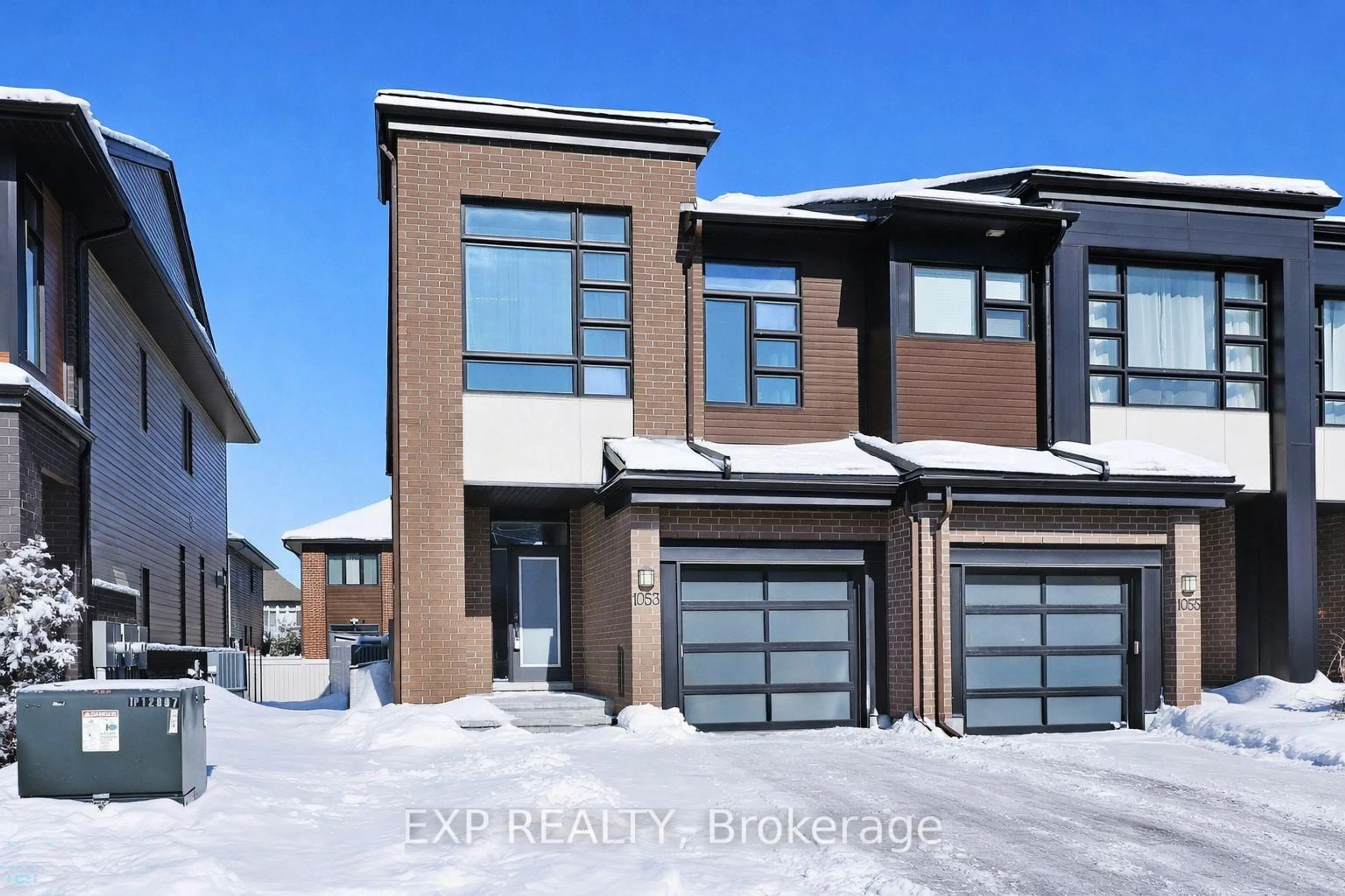 Home with brick exterior material, street for 1053 Lunar Glow Cres, Ottawa Ontario K4M 0J9