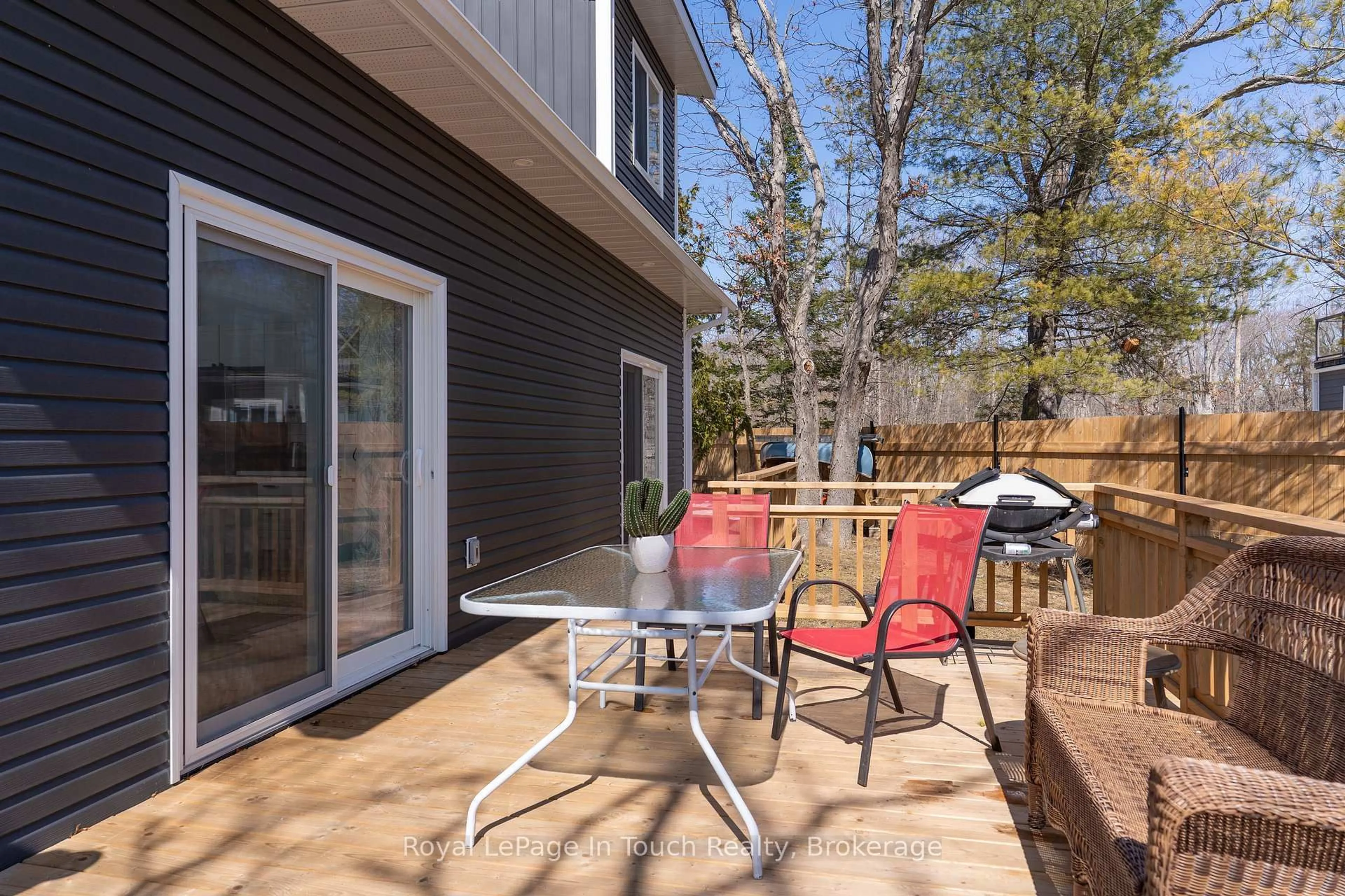 Patio, water/lake/river/ocean view for 26 Macey Bay Rd, Georgian Bay Ontario L0K 1S0