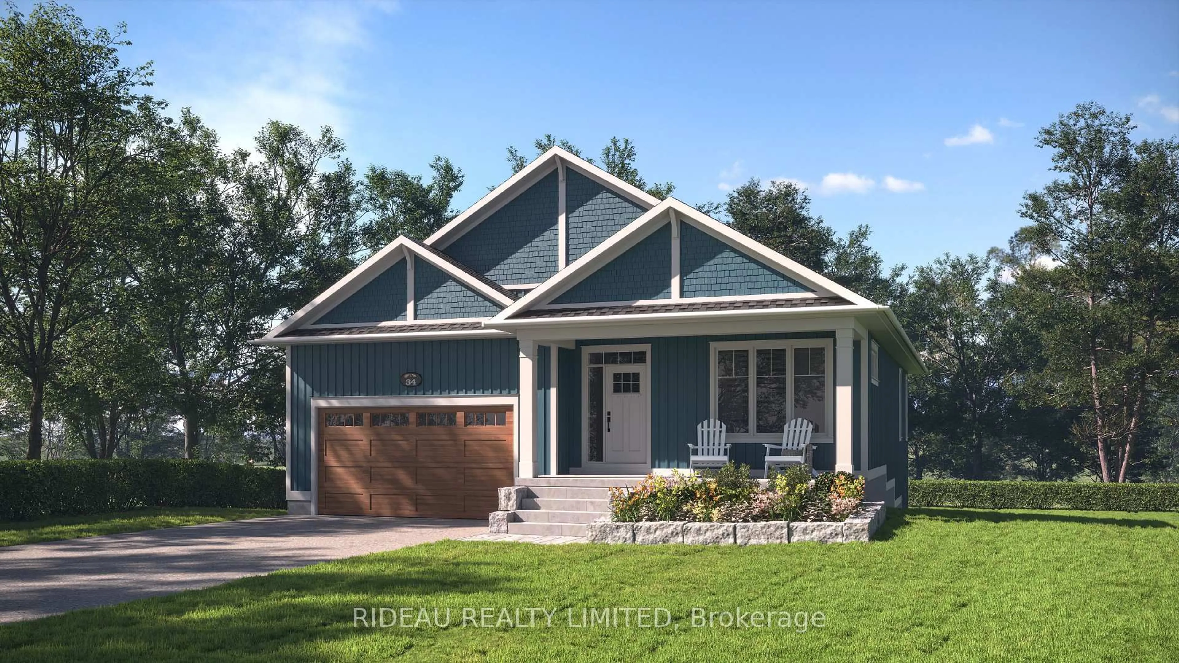 Home with vinyl exterior material, street for TS35 Shelter Cove Dr, Westport Ontario K0G 1X0