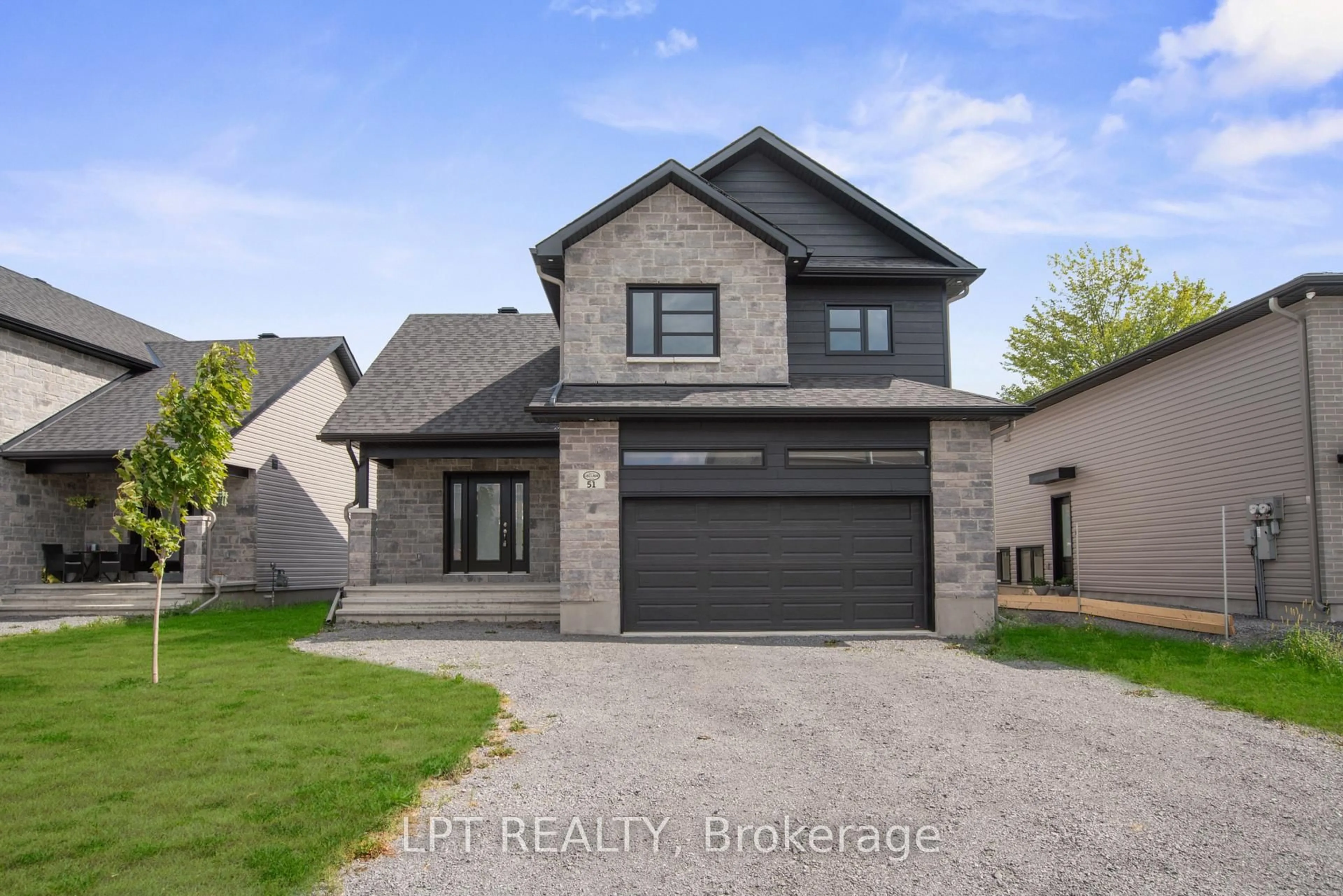 Home with brick exterior material, street for 75 Chateauguay St, Russell Ontario K0A 2M0