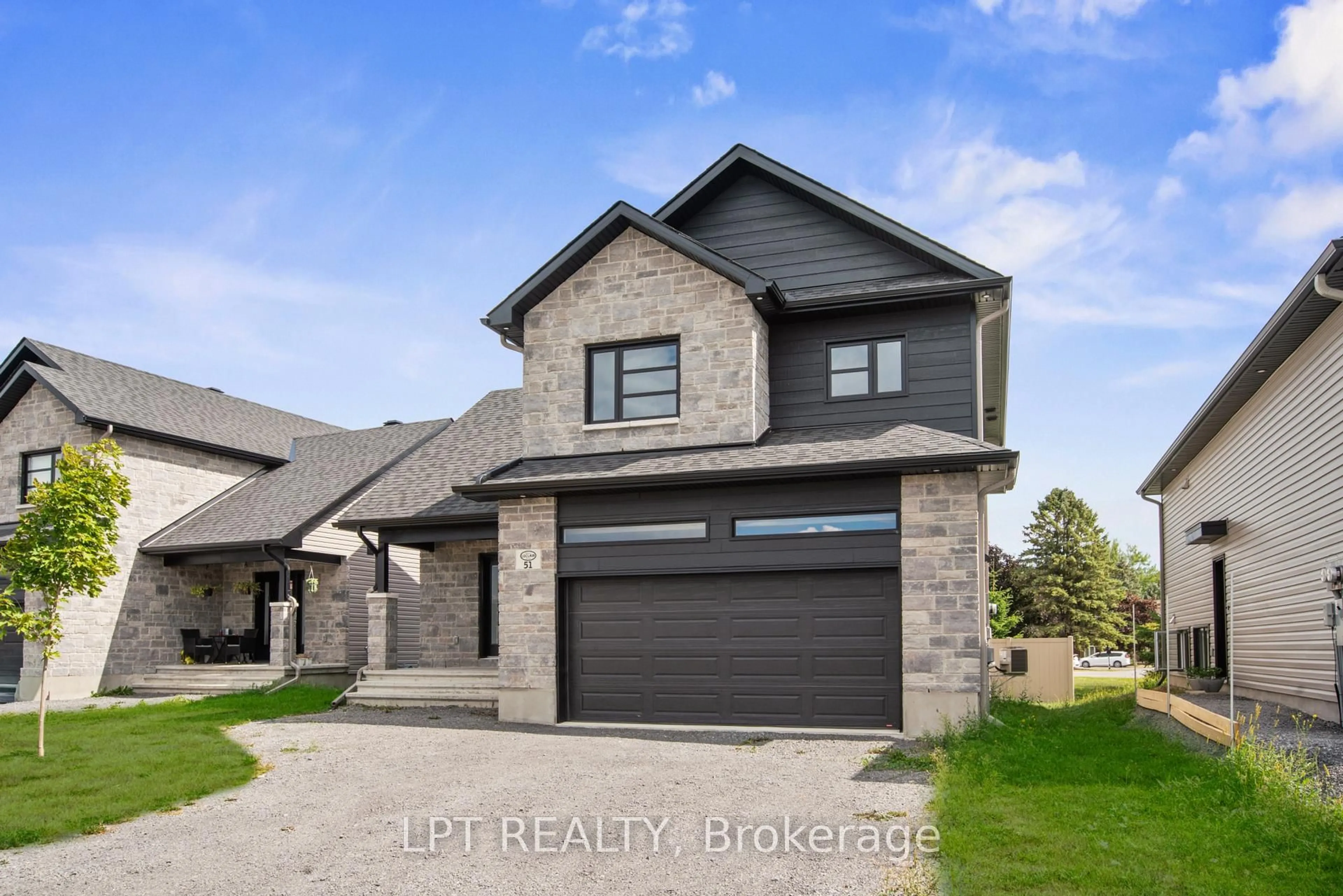 Home with brick exterior material, street for 75 Chateauguay St, Russell Ontario K0A 2M0