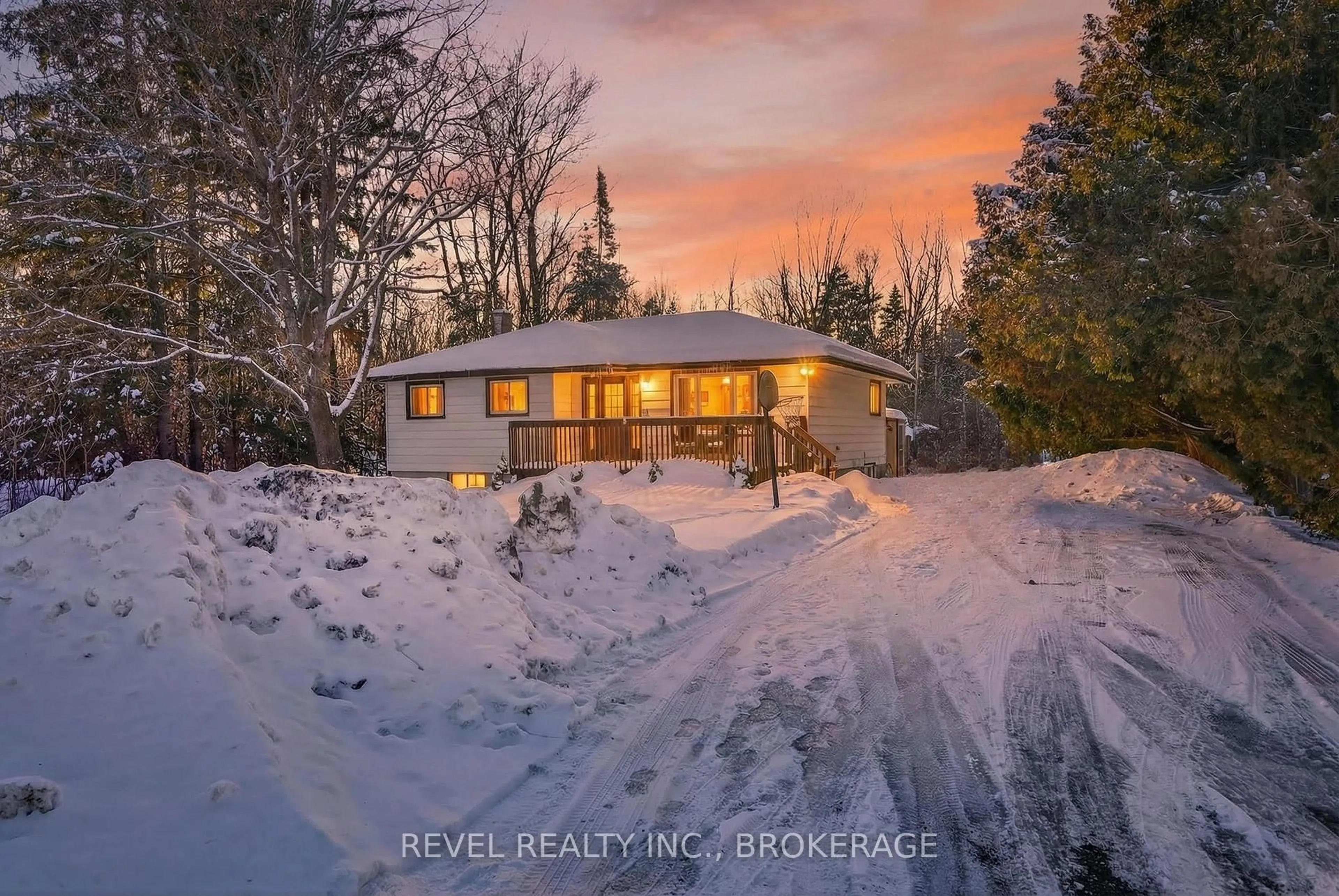 A pic from outside/outdoor area/front of a property/back of a property/a pic from drone, unknown for 4131 Road 38, Harrowsmith Ontario K0H 1V0