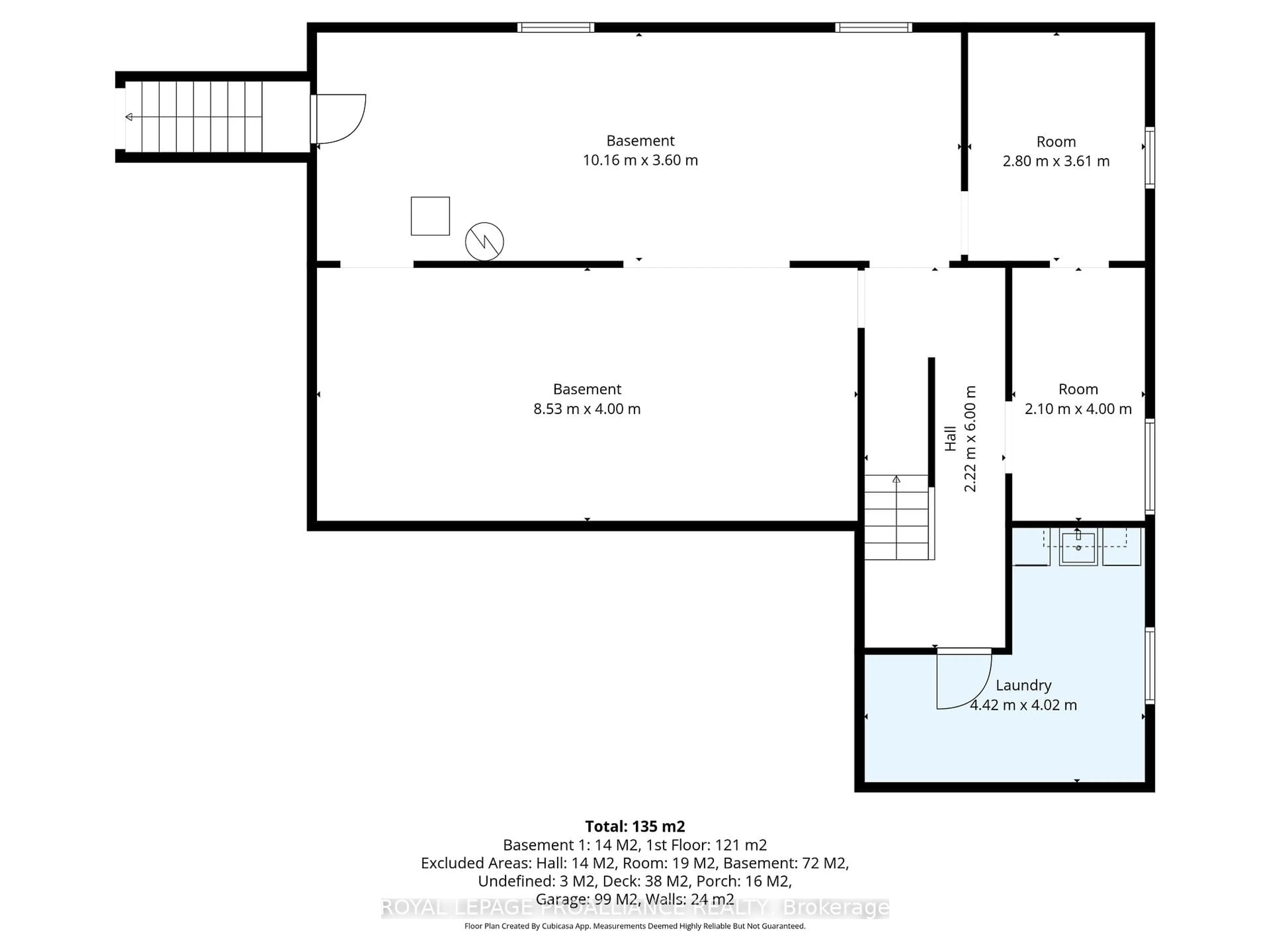 Floor plan for 12 Butler St, Brighton Ontario K0K 1H0