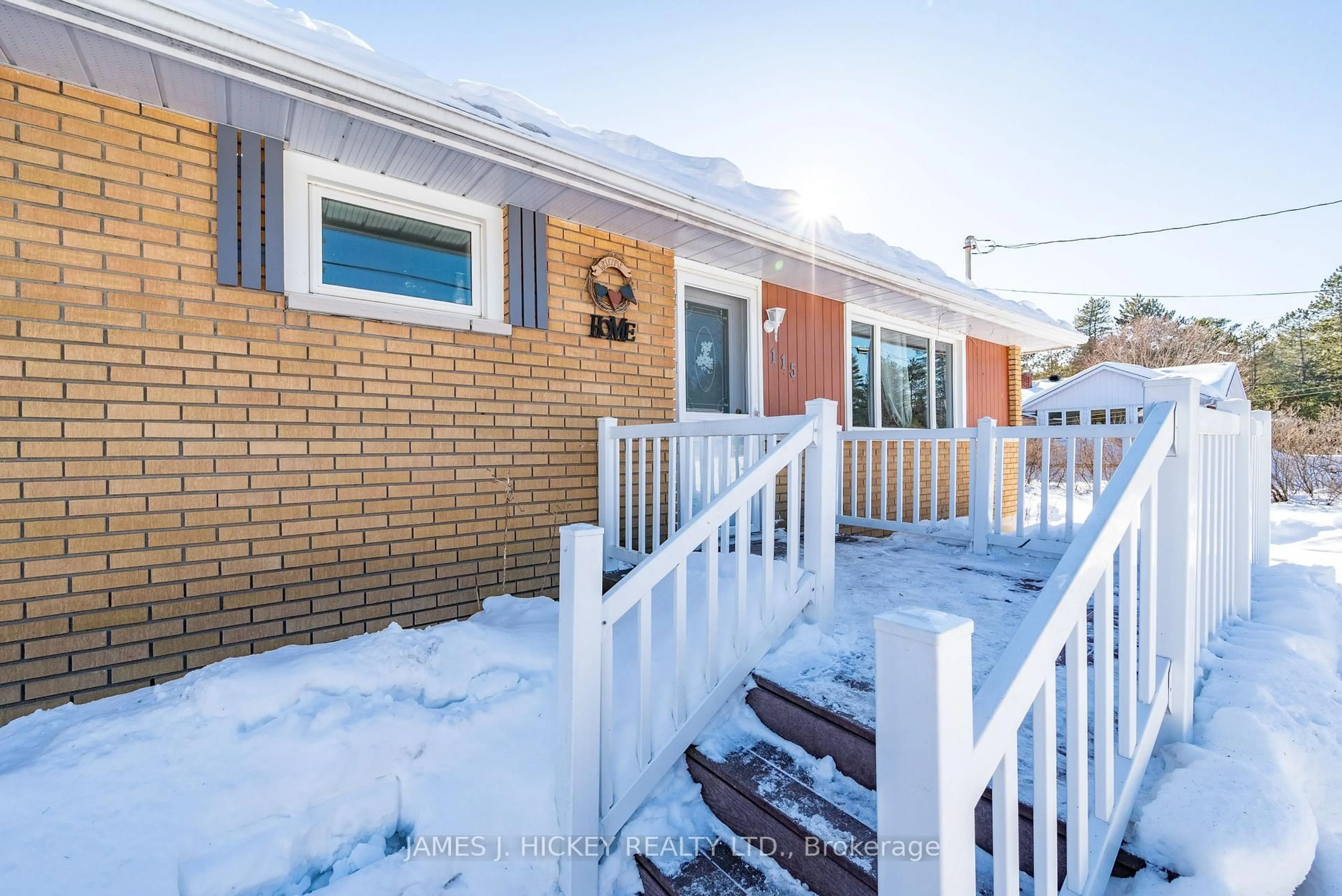 Home with brick exterior material, street for 115 Lorne Pl, Deep River Ontario K0J 1P0
