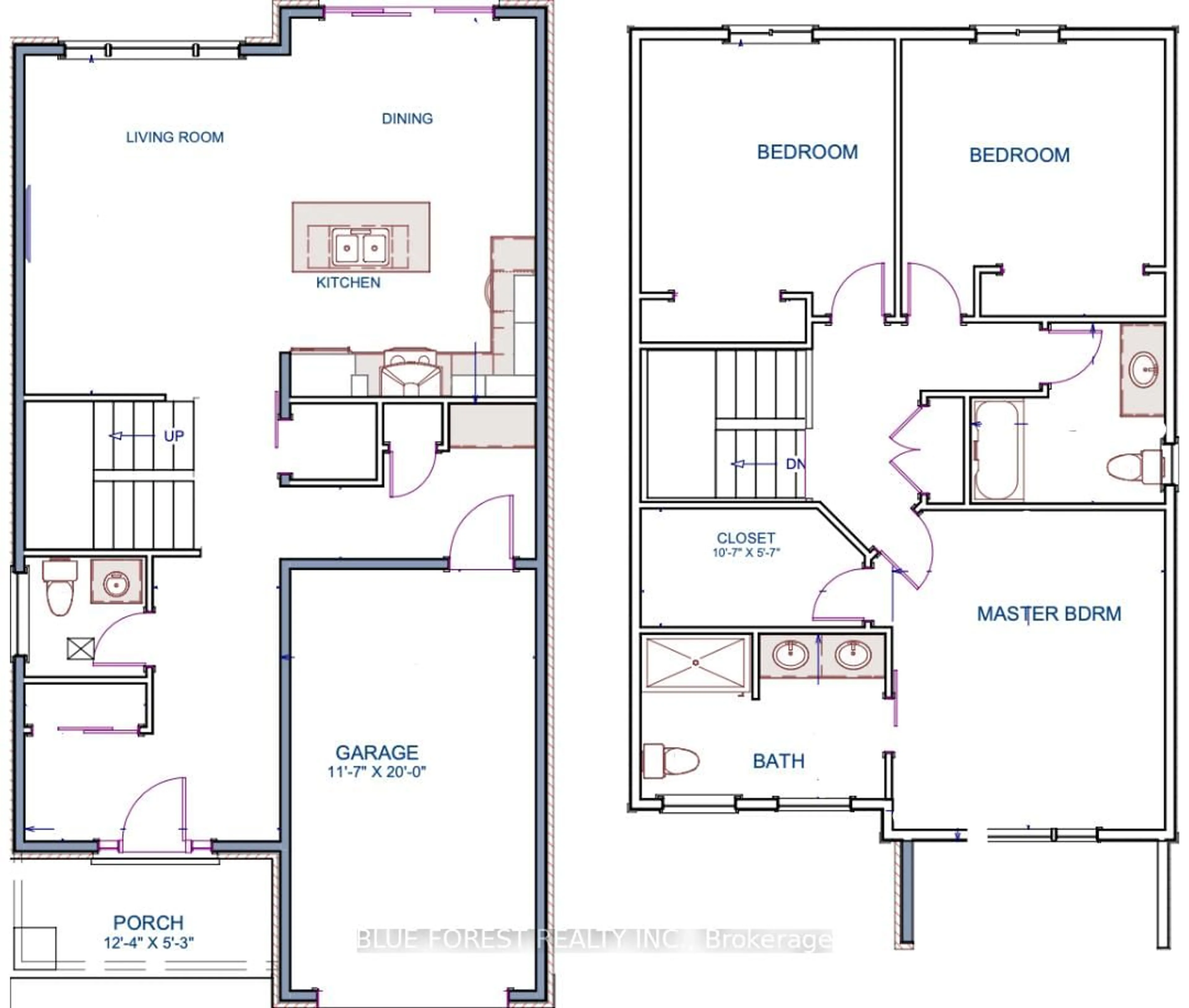 Floor plan for LOT 3 QUEENS Line, West Elgin Ontario N0L 2C0
