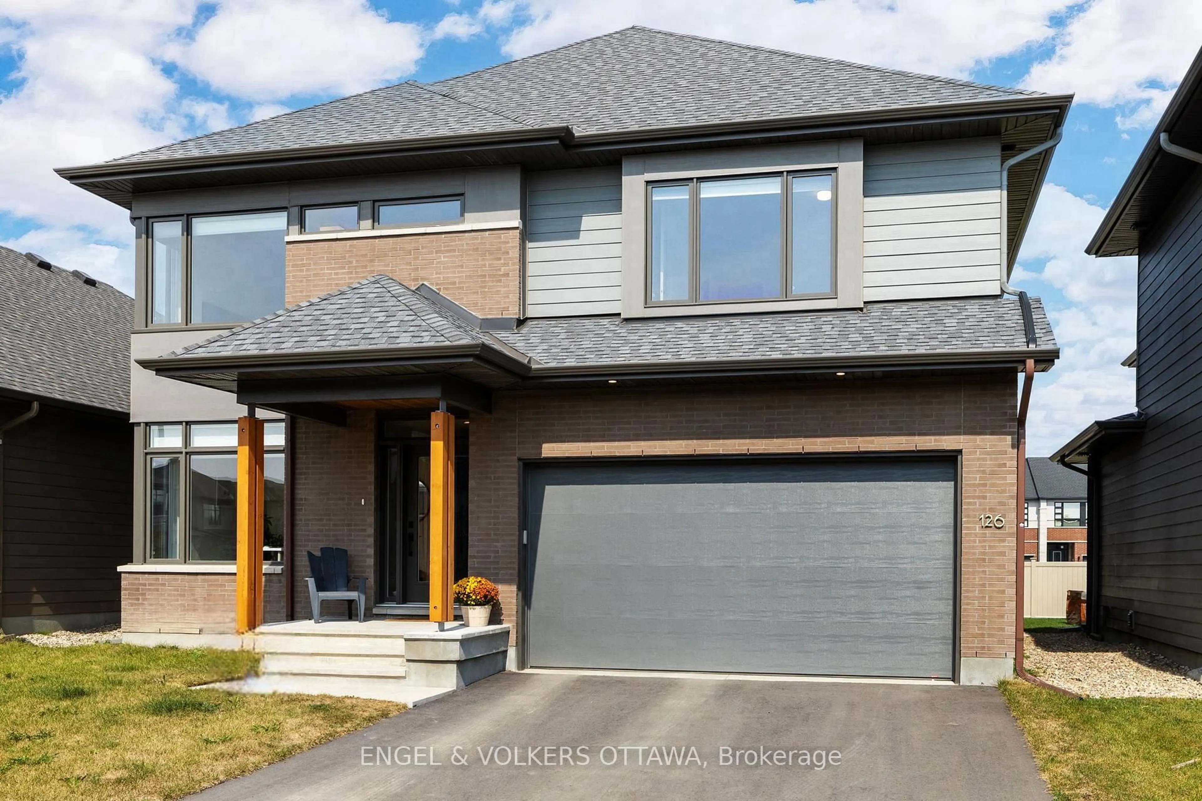 Home with brick exterior material, street for 126 Orchestra Way, Ottawa Ontario K4M 0R5