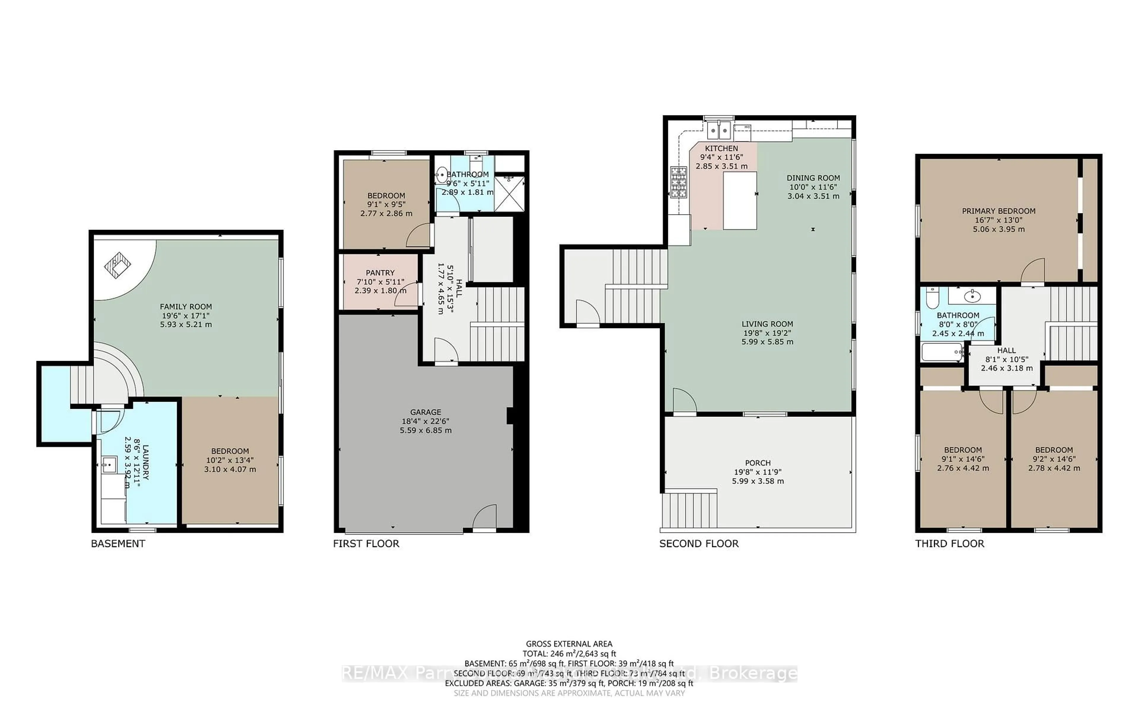 Floor plan for 38 Shebeshekong Estates Rd, Carling Ontario P0G 1G0