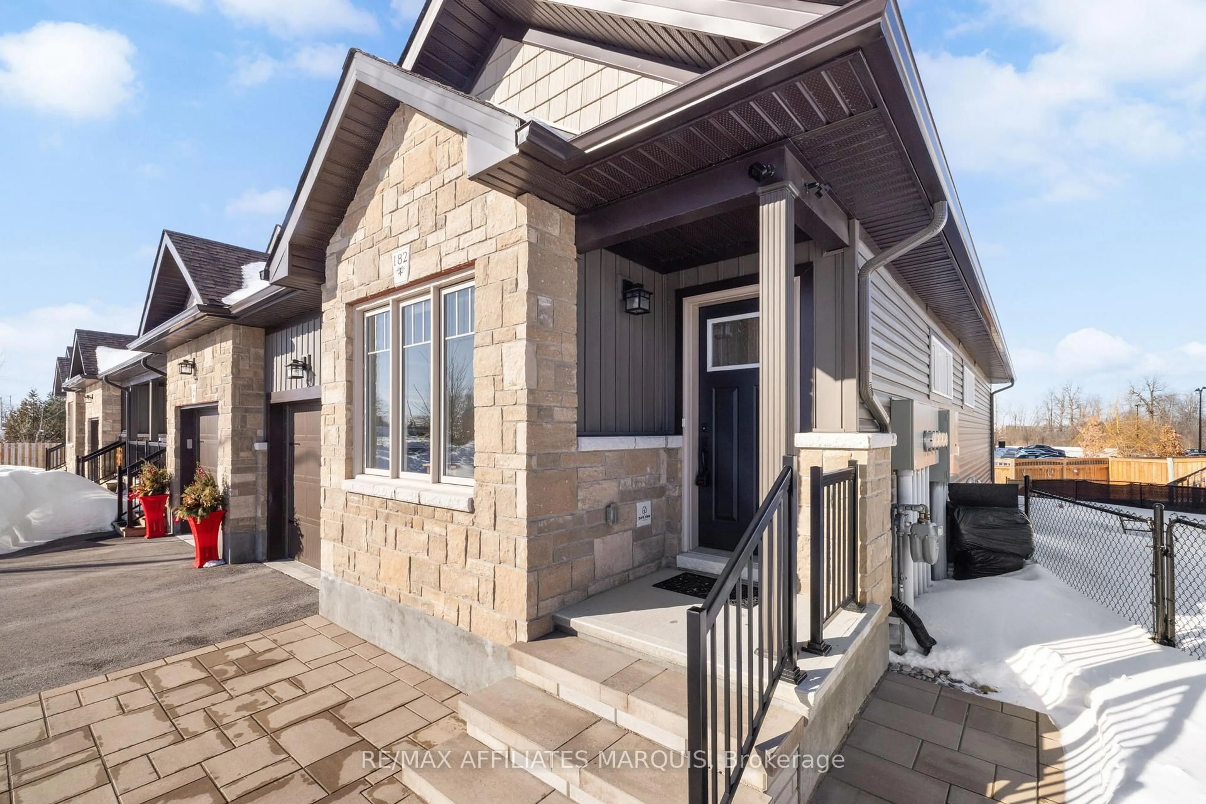 Home with brick exterior material, street for 182 Ferrara Dr, Smiths Falls Ontario K7A 0A2