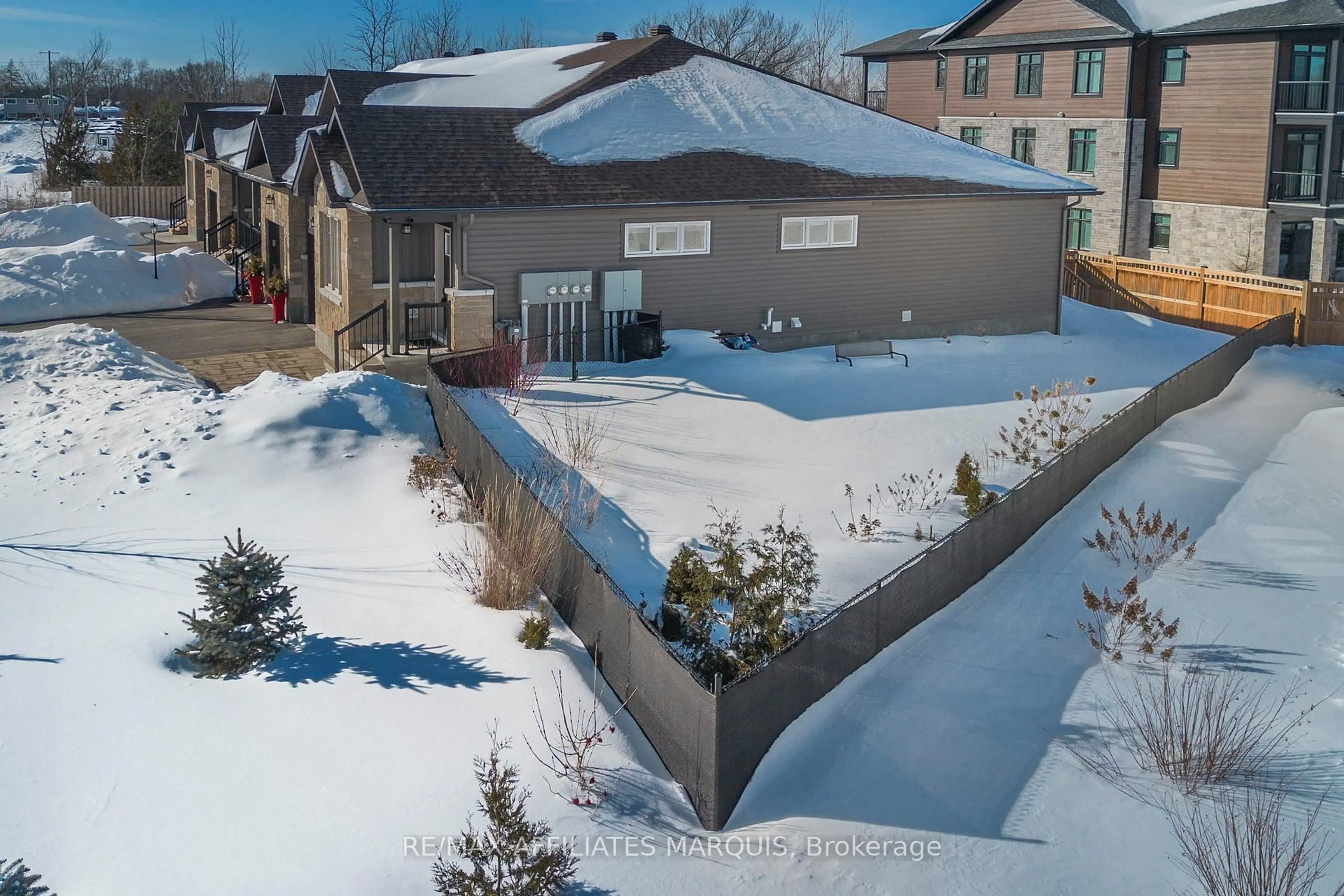 A pic from outside/outdoor area/front of a property/back of a property/a pic from drone, building for 182 Ferrara Dr, Smiths Falls Ontario K7A 0A2