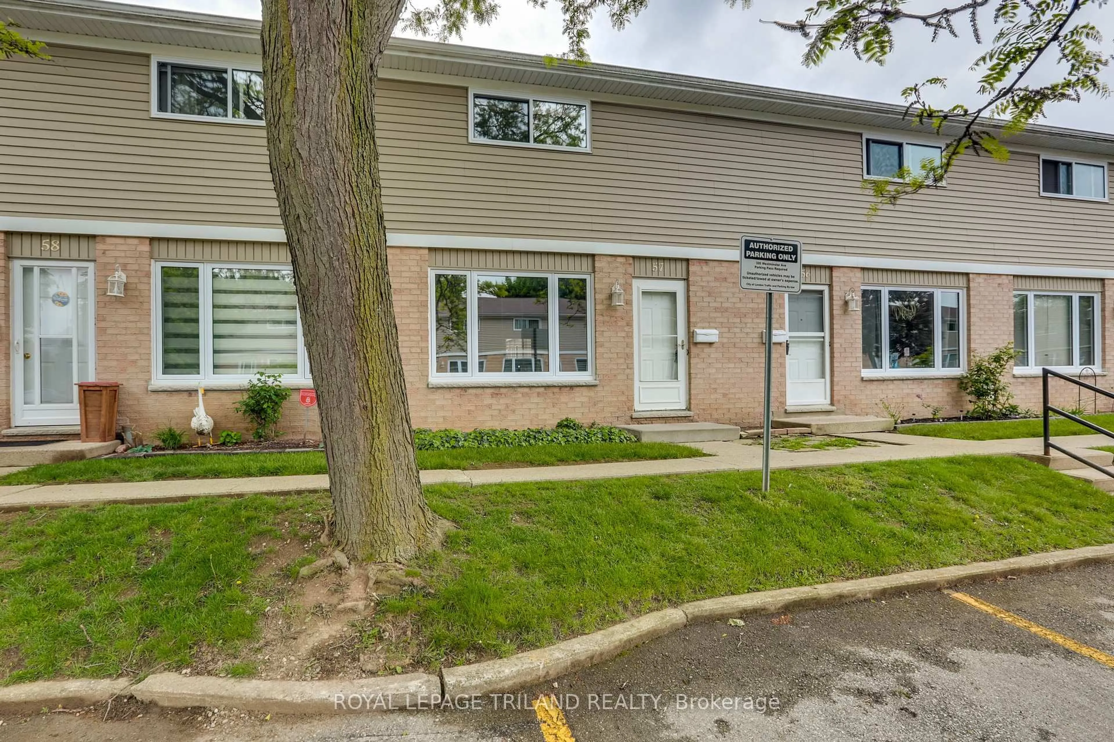 Patio, street for 320 Westminster Ave #57, London South Ontario N6C 5H5