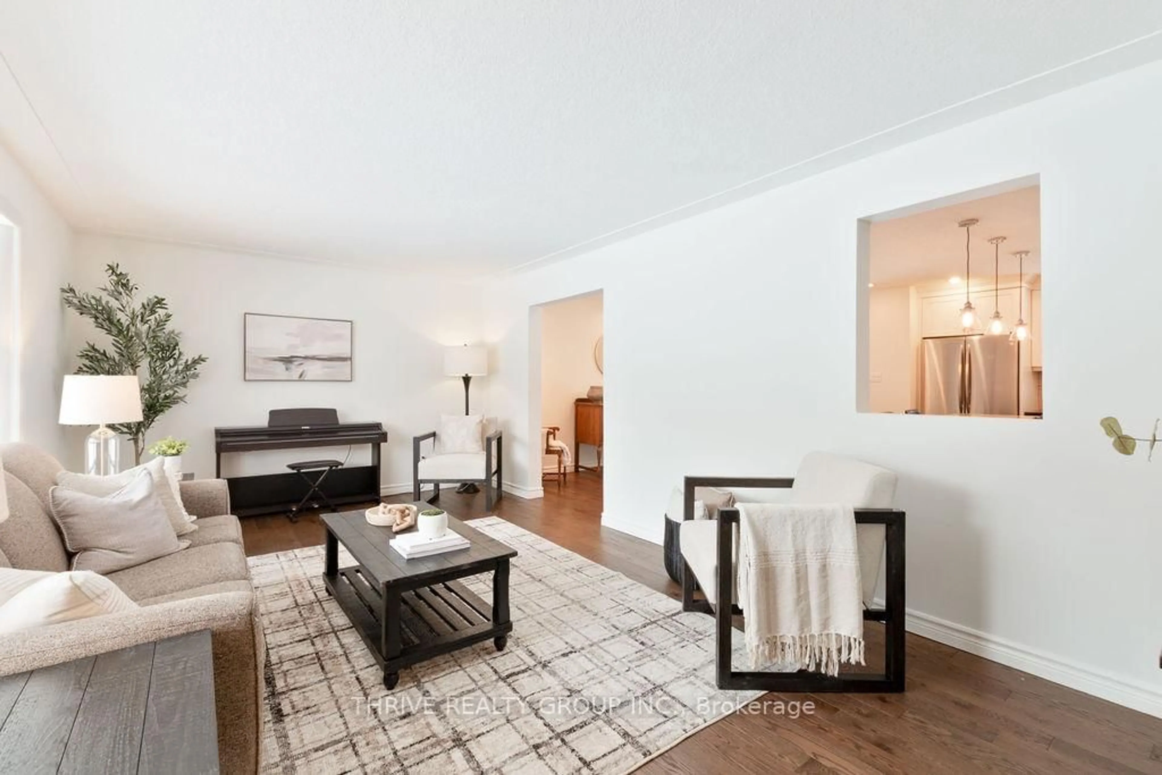 Living room with furniture, unknown for 47 Compton Cres, London South Ontario N6C 4E9