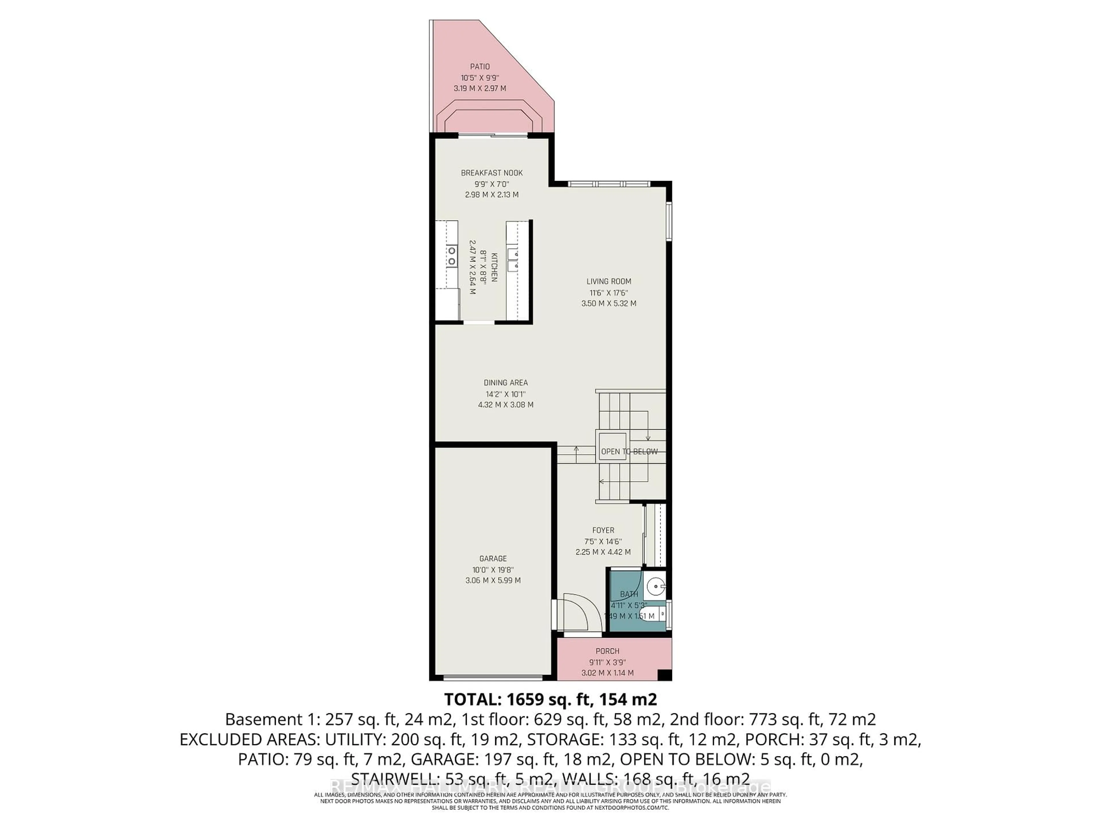 Floor plan for 255 Wildcliff Way, Orleans Ontario K4A 0L4