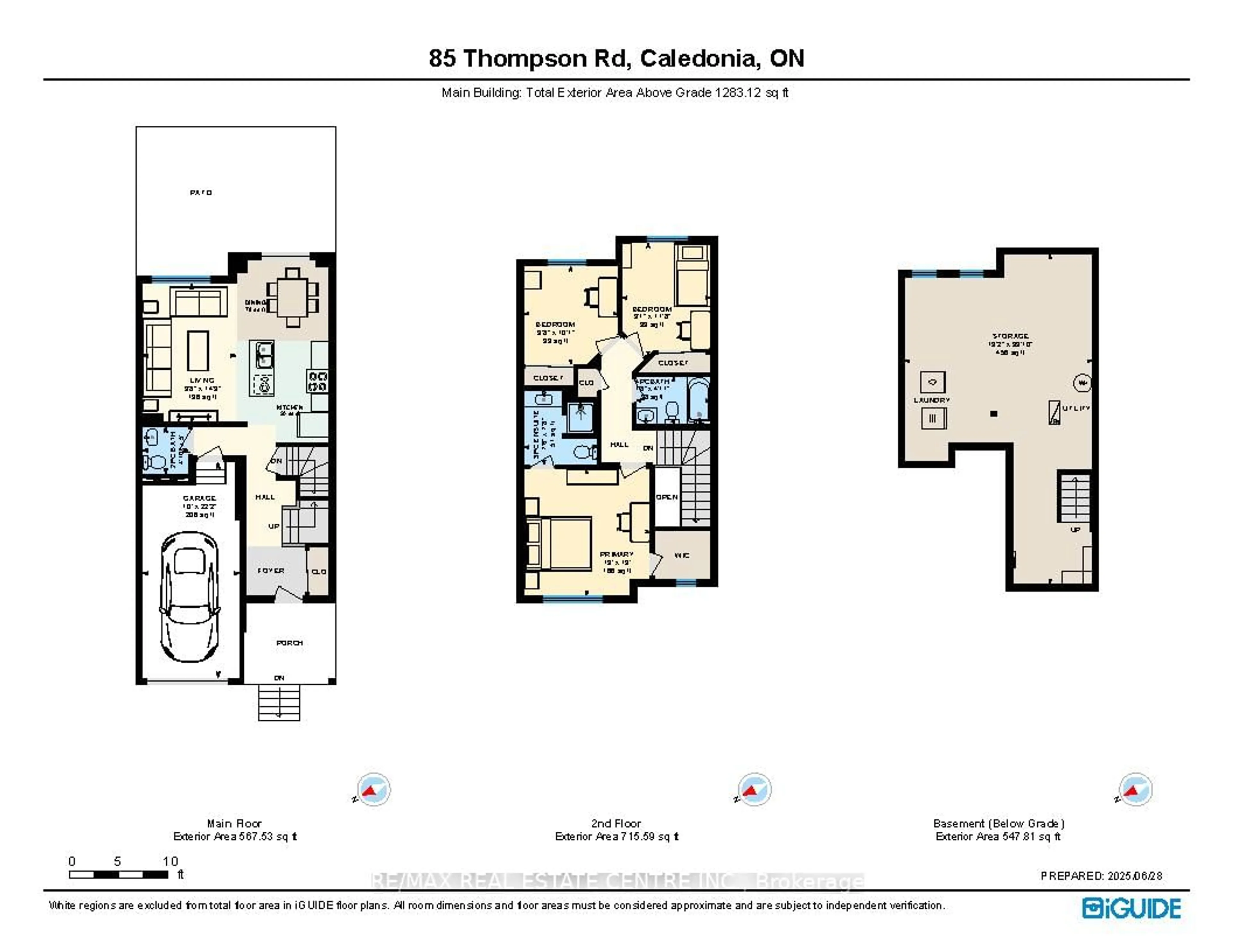 Floor plan for 85 Thompson Rd, Haldimand Ontario N3W 2G9