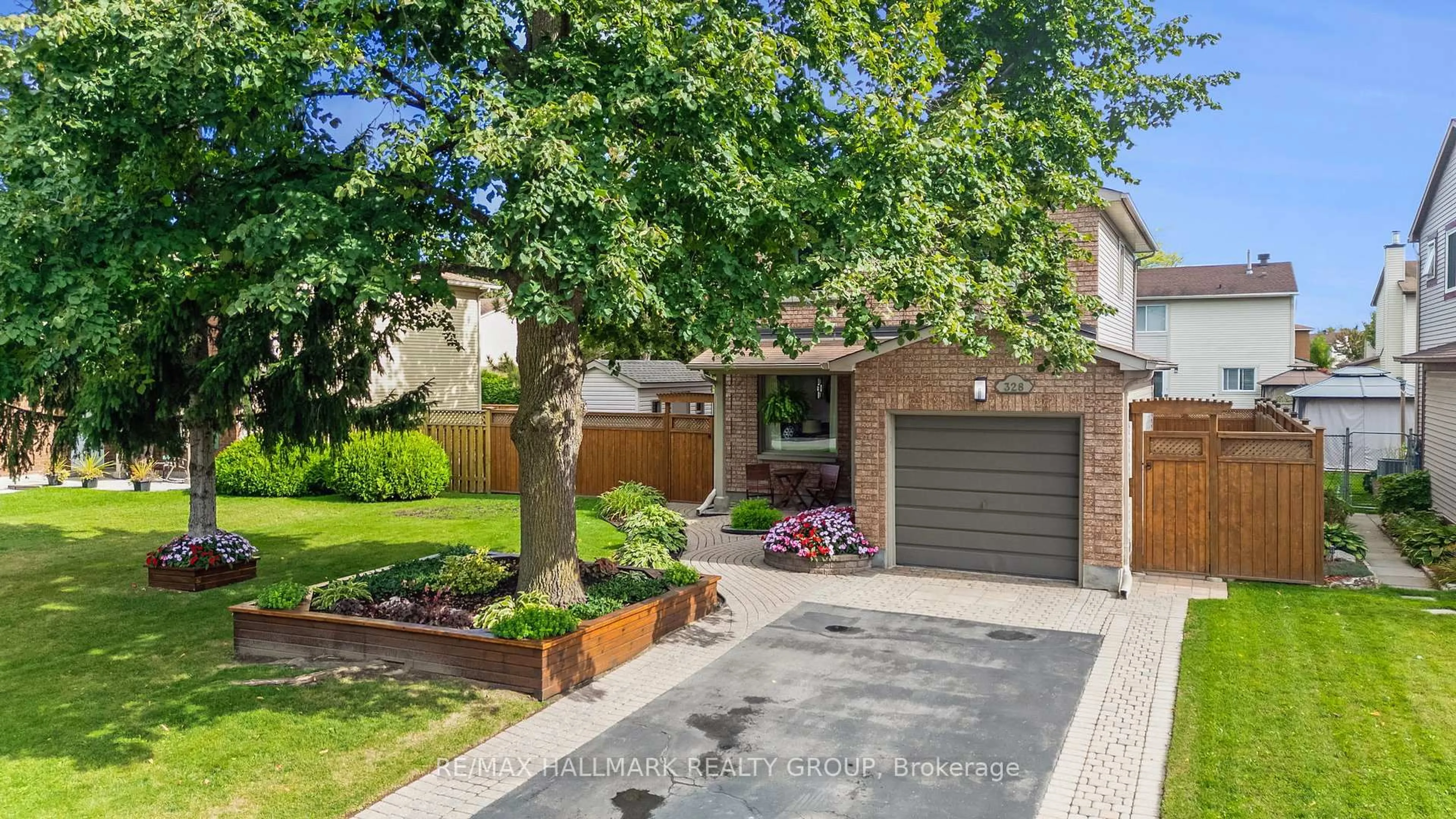 Home with brick exterior material, street for 328 McEachern Cres, Orleans Ontario K1E 3K3
