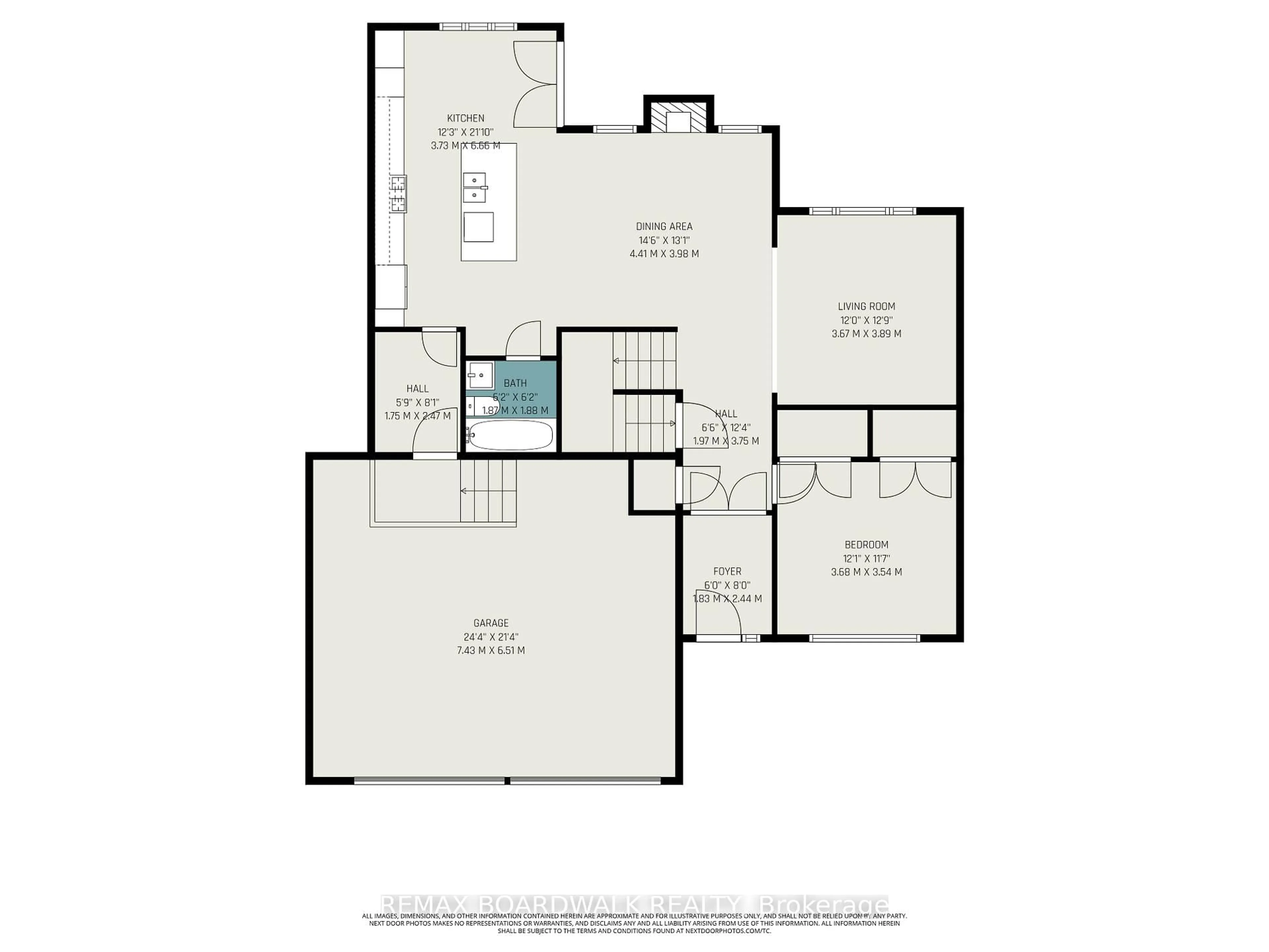 Floor plan for 87 Cobblestone Dr, Russell Ontario K4R 0B2