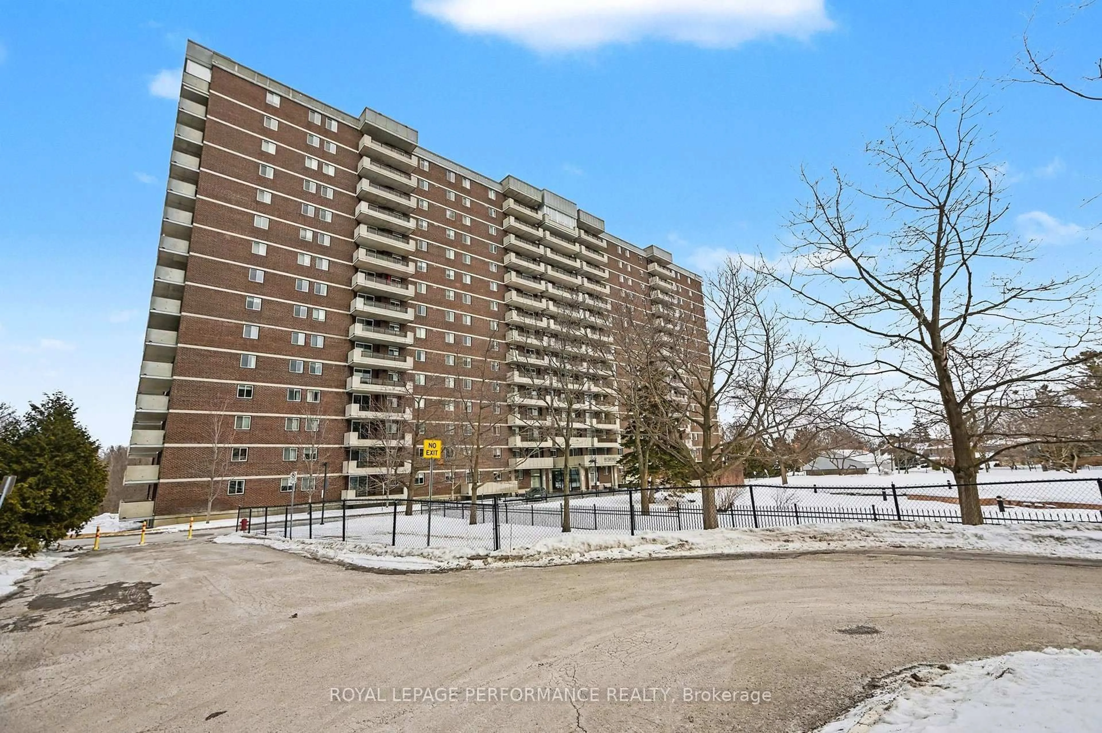 A pic from outside/outdoor area/front of a property/back of a property/a pic from drone, street for 1705 Playfair Dr #1207, Ottawa Ontario K1H 8P6