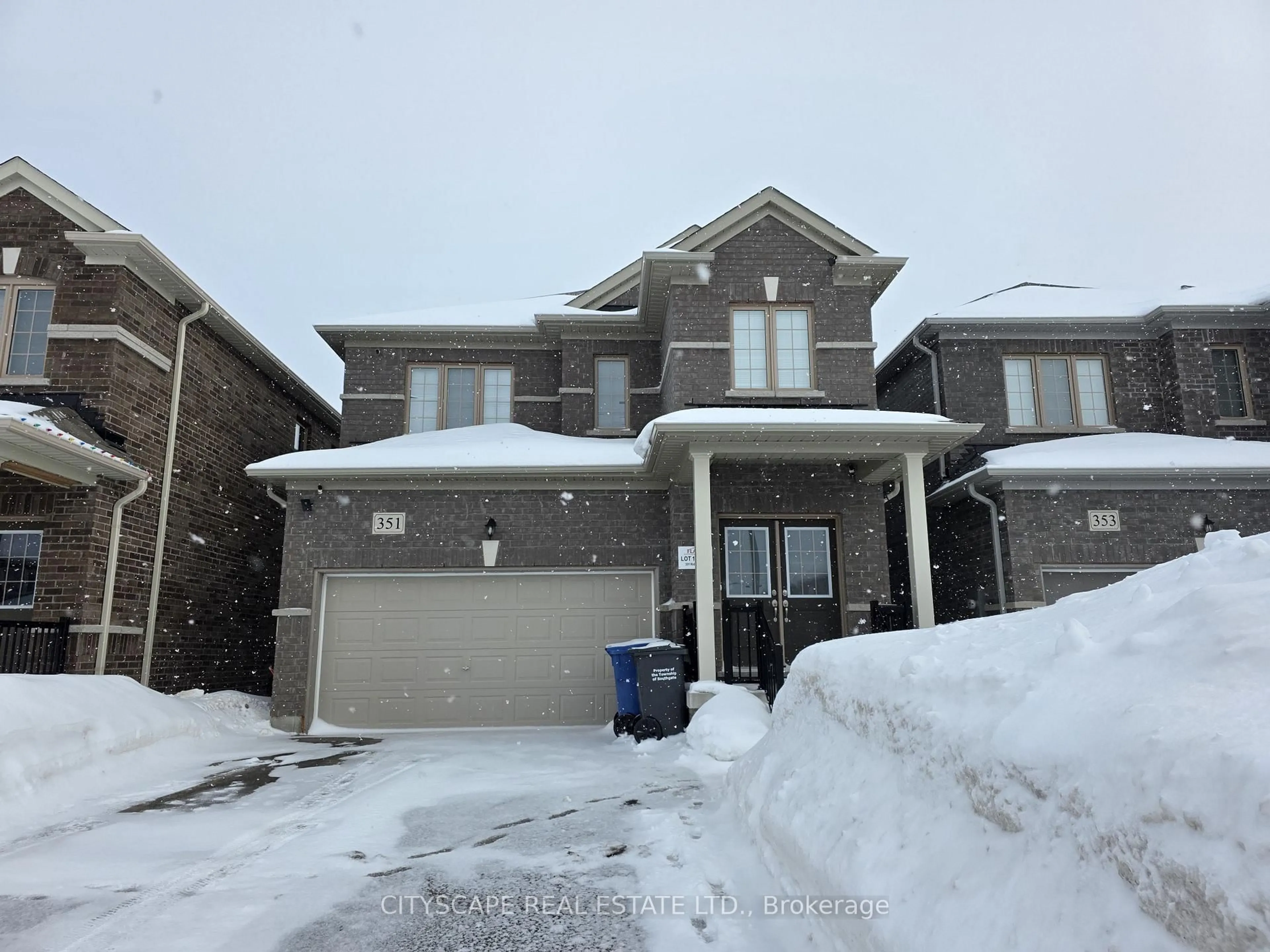 Home with brick exterior material, street for 351 Ridley Cres, Southgate Ontario N0C 1B0