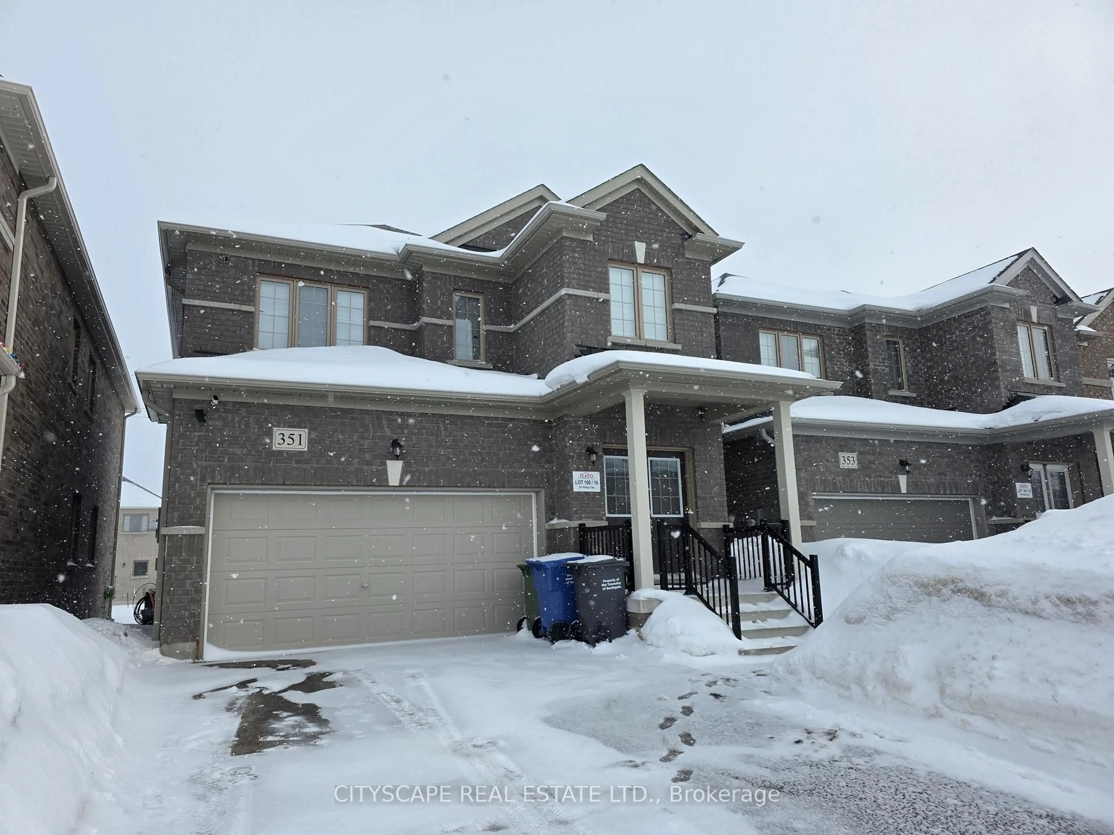 Home with brick exterior material, street for 351 Ridley Cres, Southgate Ontario N0C 1B0