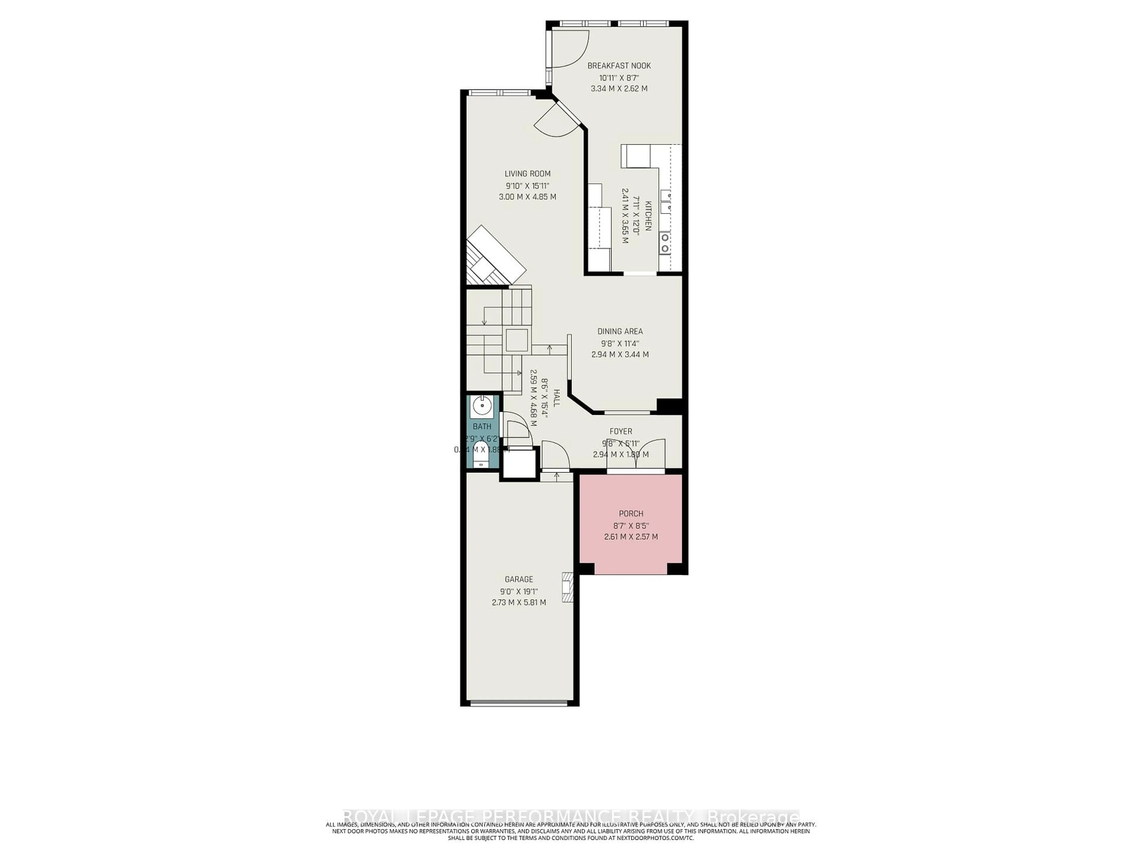 Floor plan for 214 Windhurst Dr, Ottawa Ontario K2G 6H9