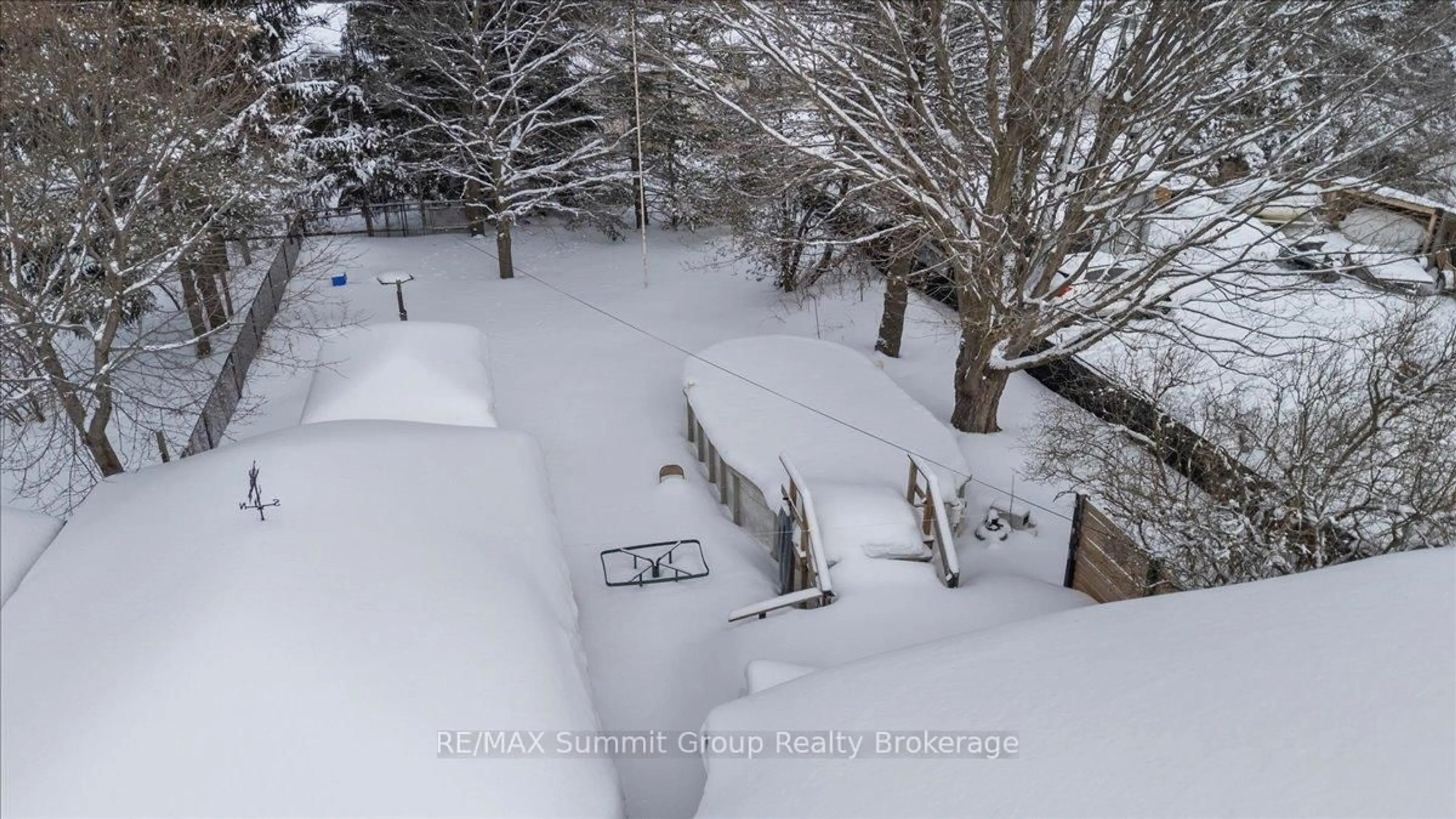 A pic from outside/outdoor area/front of a property/back of a property/a pic from drone, street for 45 Toronto Rd, Grey Highlands Ontario N0C 1E0