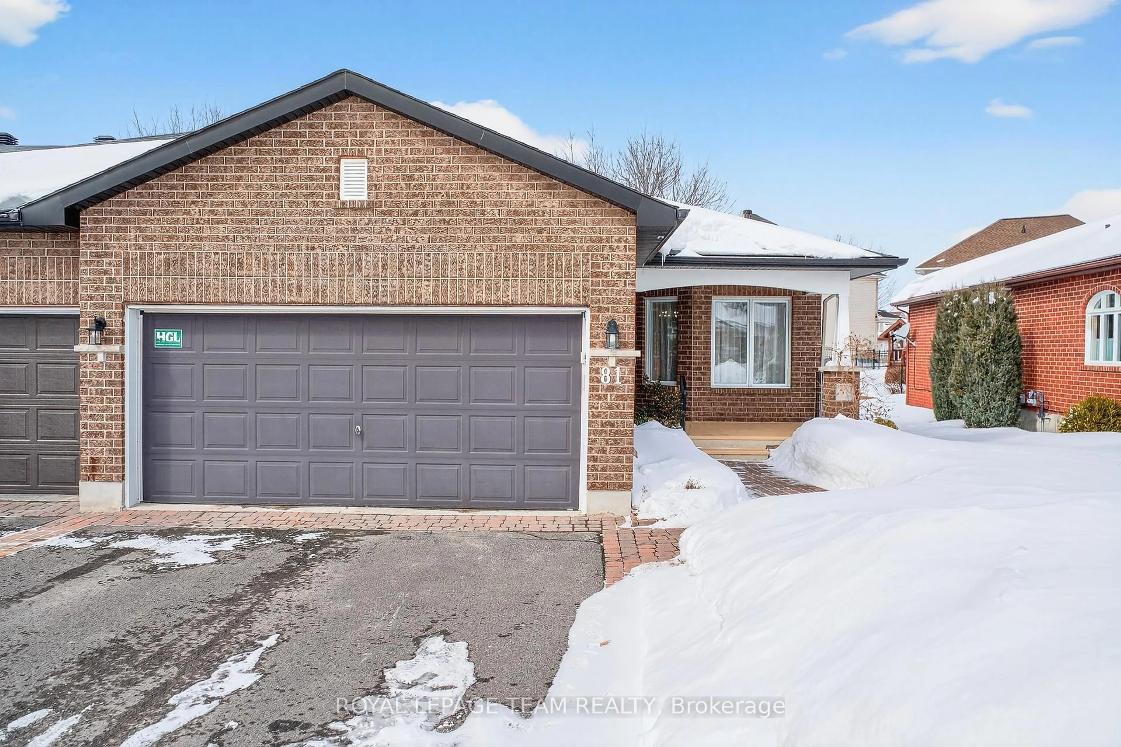 Home with brick exterior material, street for 81 Waterthrush Cres, Ottawa Ontario K2M 2V1