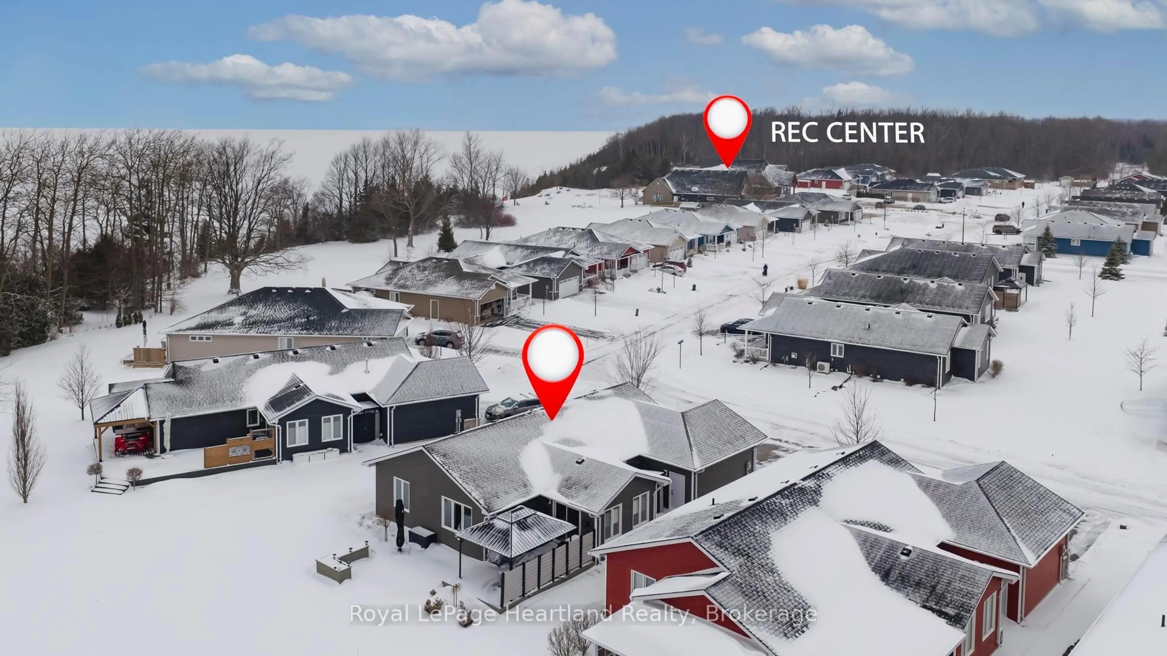 A pic from outside/outdoor area/front of a property/back of a property/a pic from drone, building for 33 LAKE BREEZE Dr, Ashfield-Colborne-Wawanosh Ontario N7A 0B7
