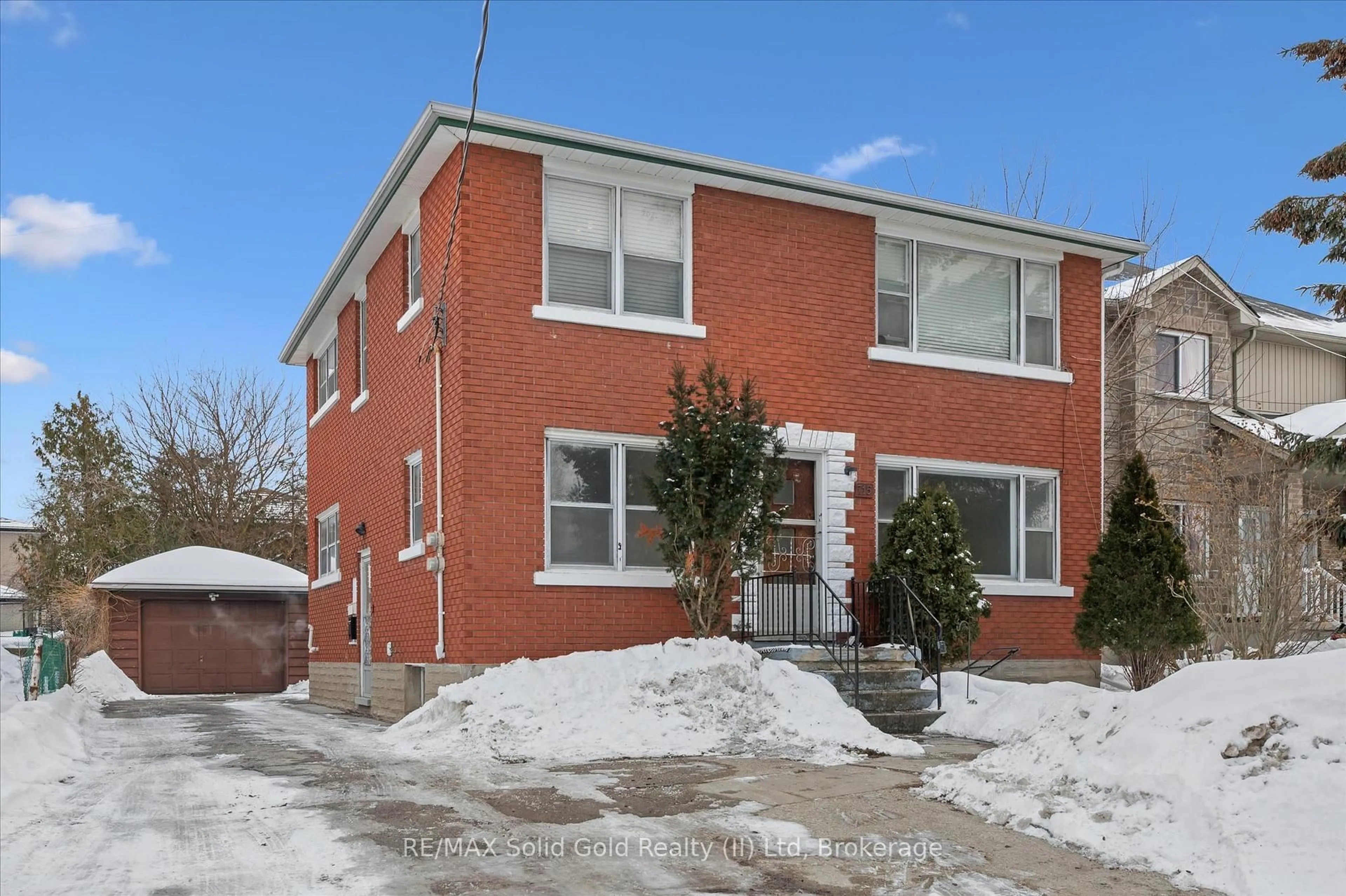 Home with brick exterior material, street for 715 Frederick St, Kitchener Ontario N2B 2B3