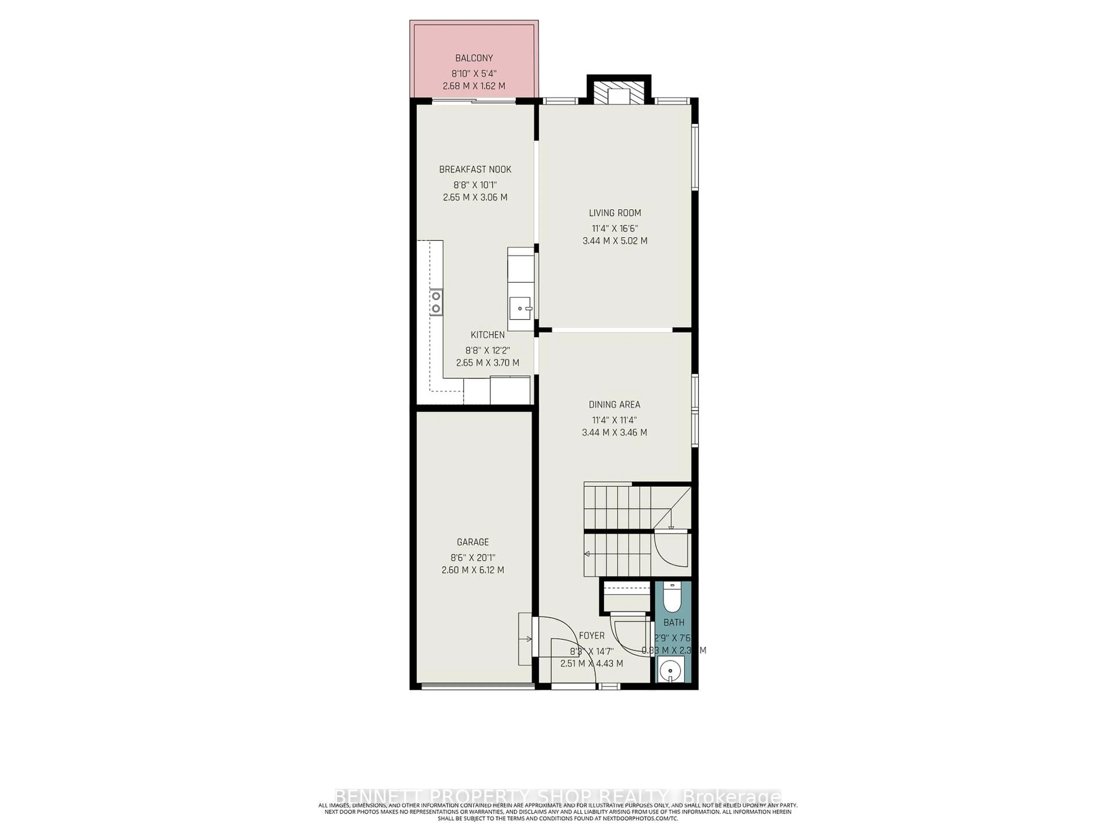Floor plan for 159 Conifer Creek Circ, Ottawa Ontario K2M 0M2