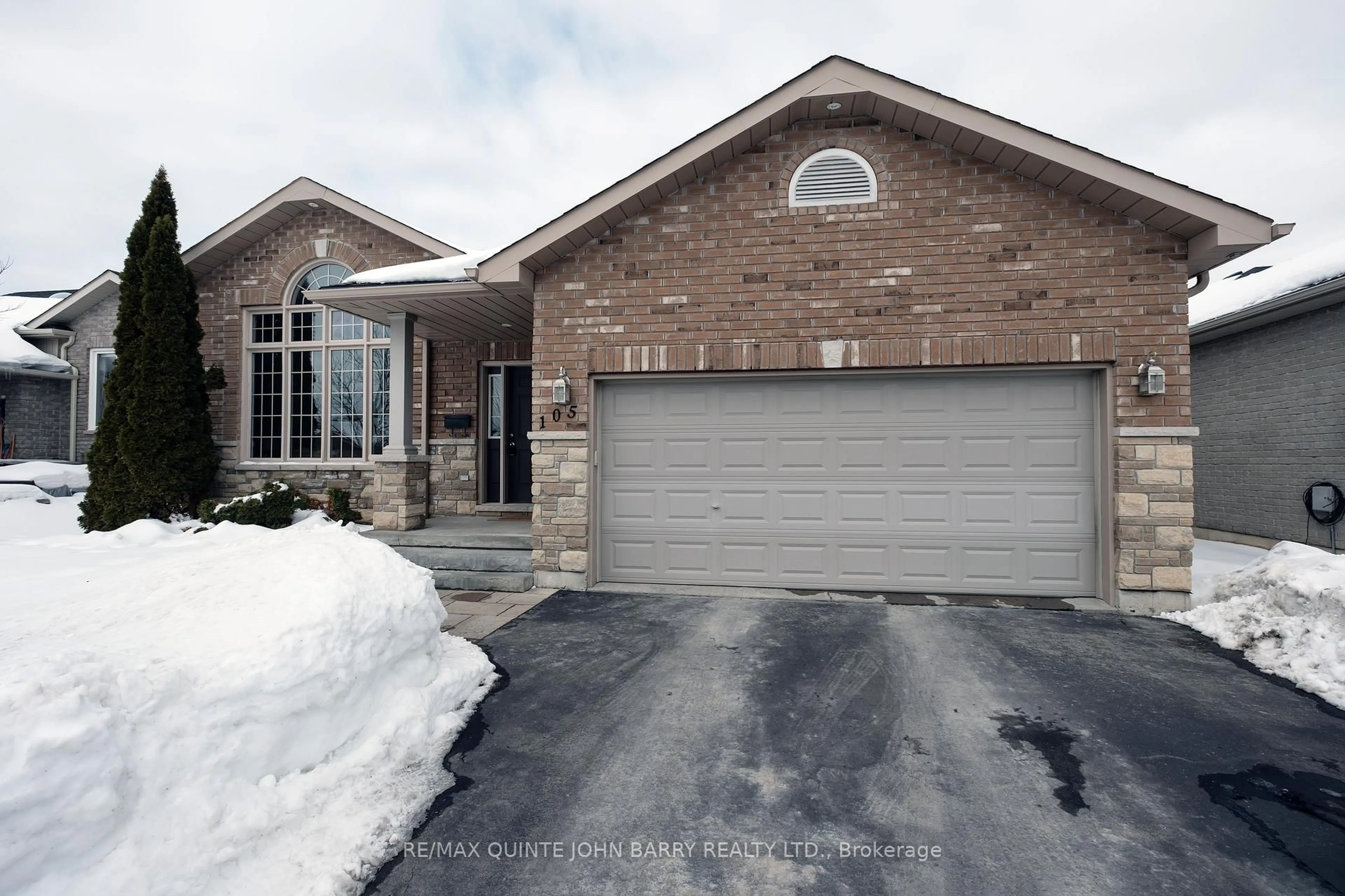 Home with brick exterior material, street for 105 Parkview Hts, Quinte West Ontario K8V 0A2