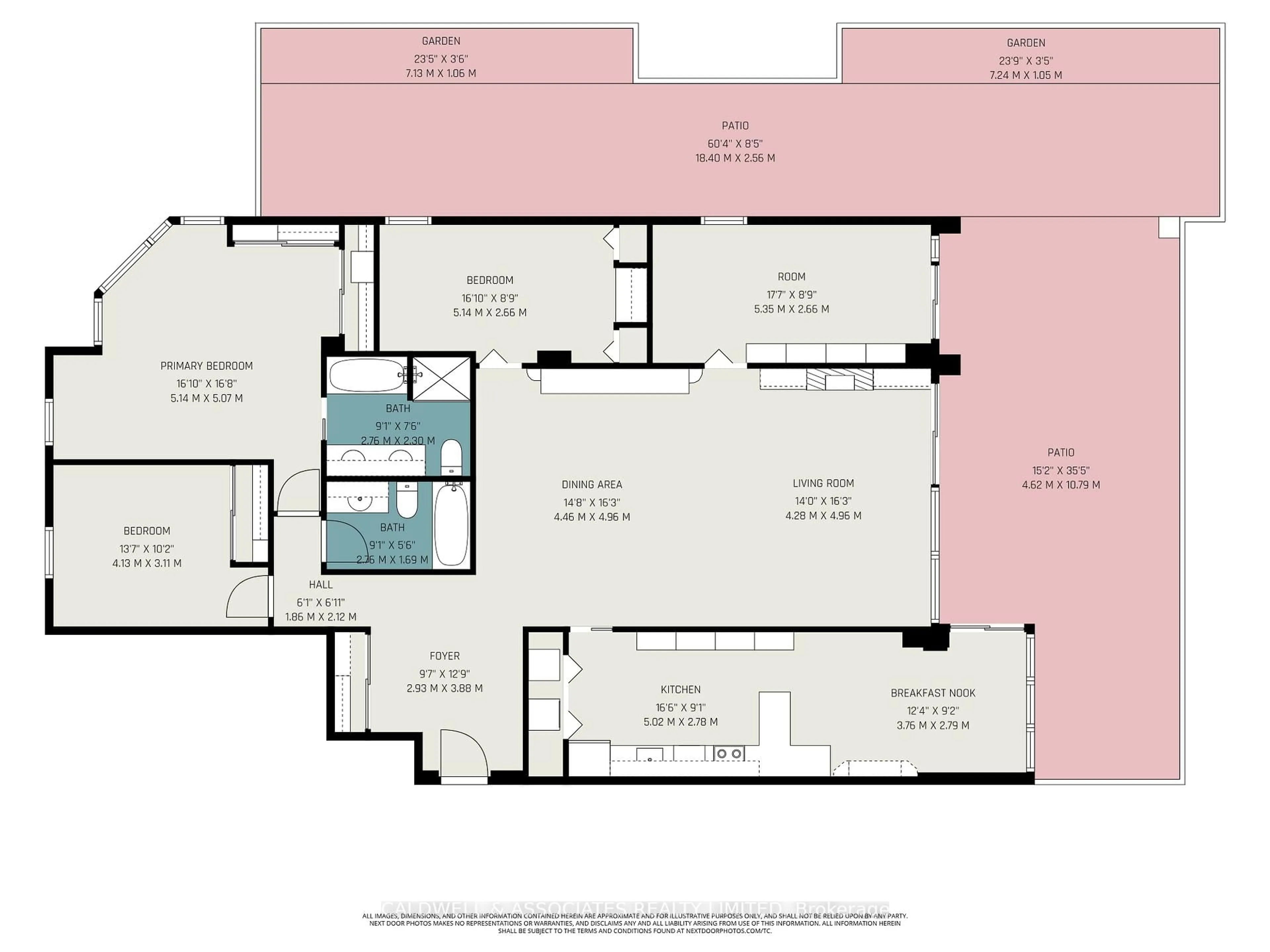 Floor plan for 140 Rideau Terr #1, Ottawa Ontario K1M 0Z2