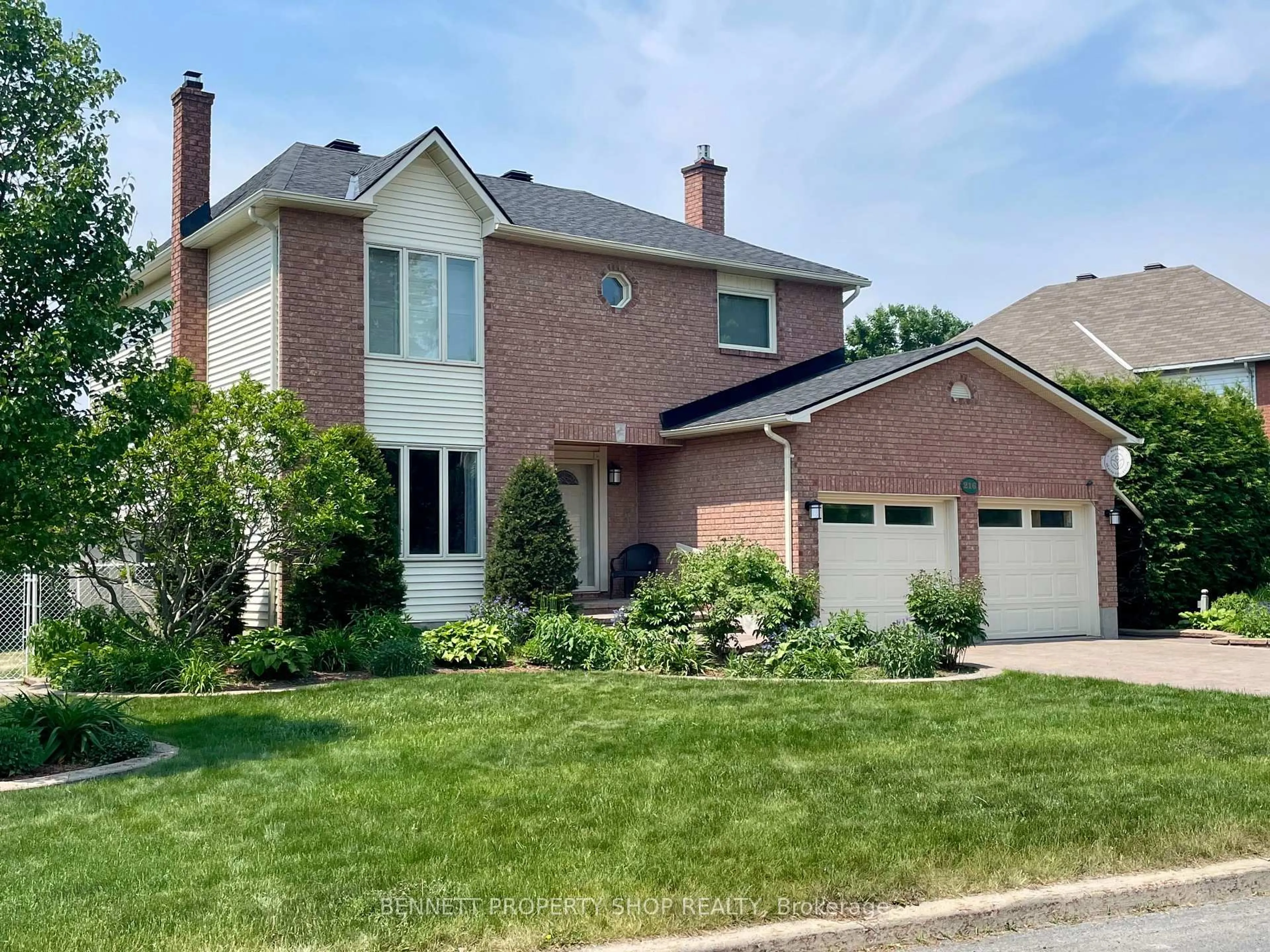 Home with brick exterior material, street for 216 Macdougall St, Russell Ontario K4R 1A5