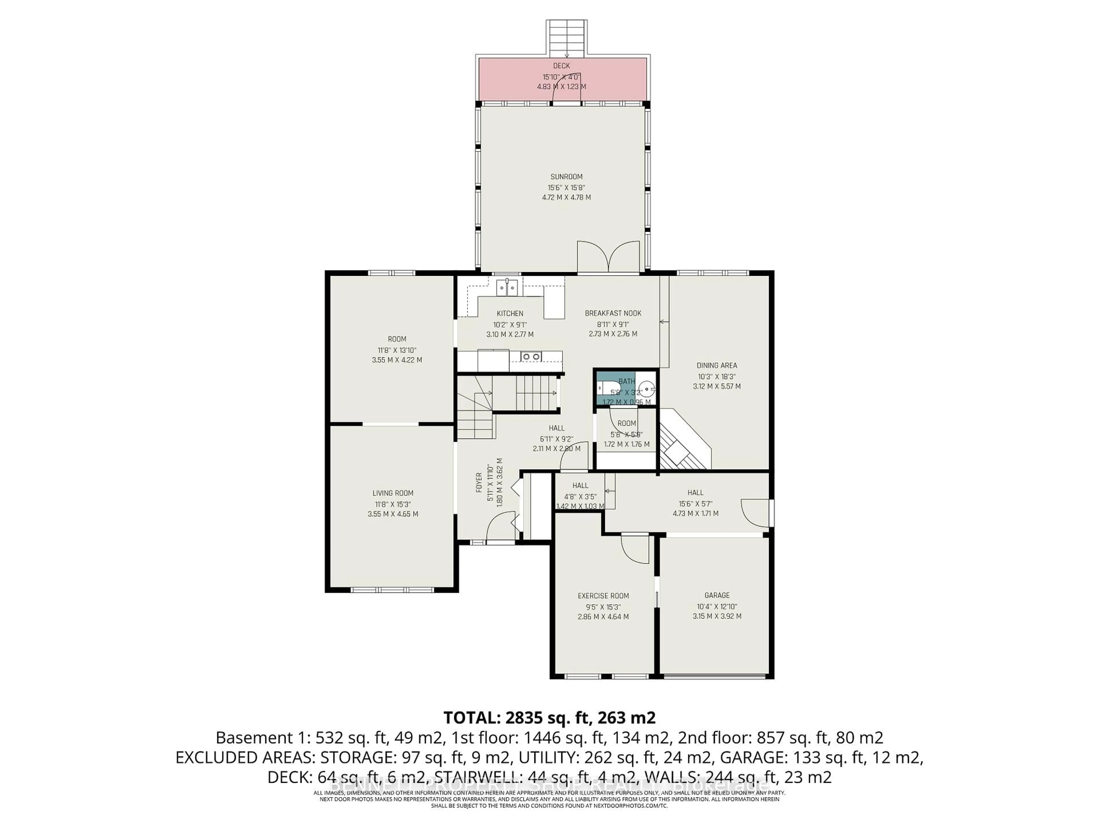 Floor plan for 216 Macdougall St, Russell Ontario K4R 1A5