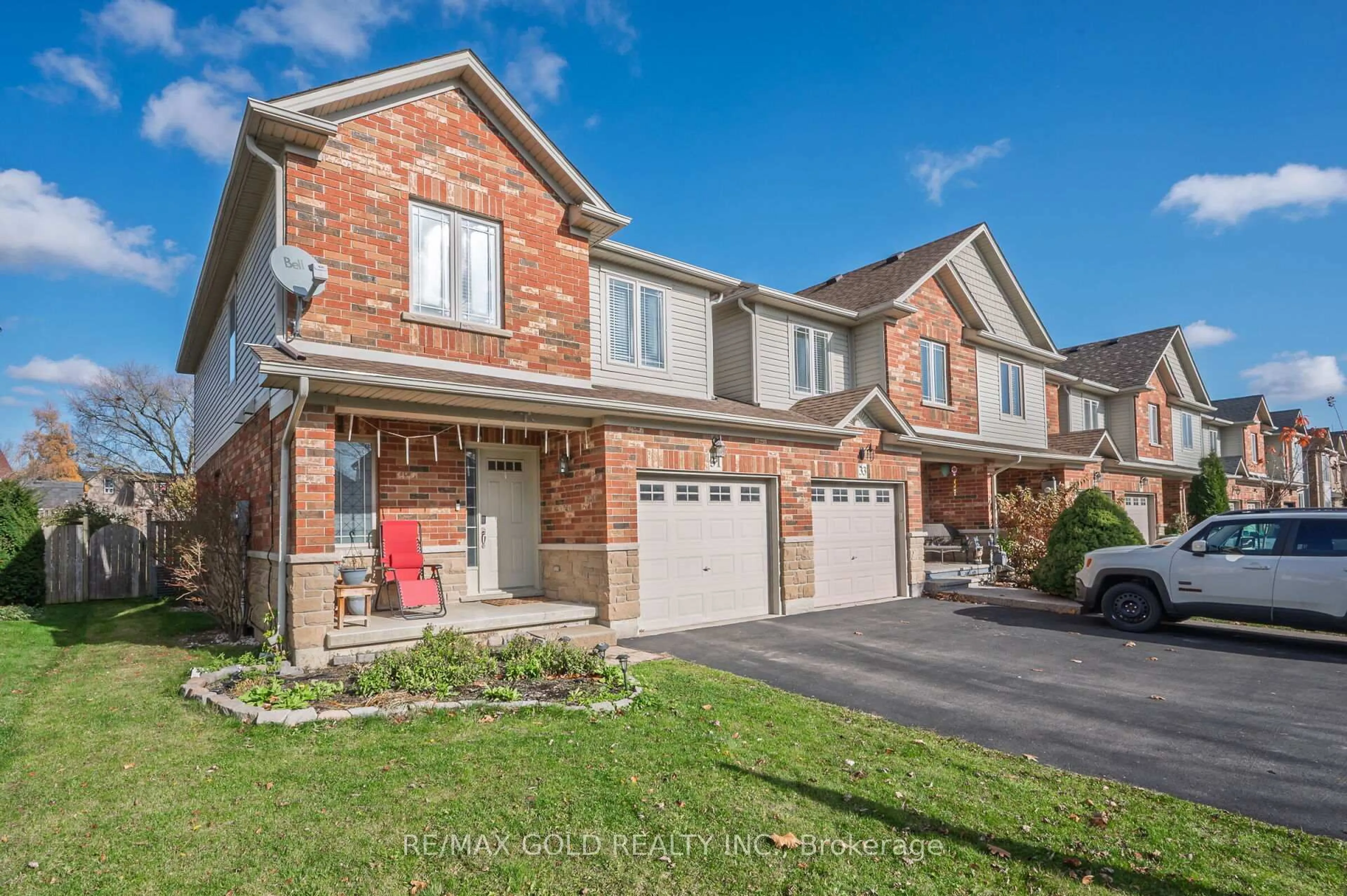 Home with brick exterior material, street for 31 DONALD BELL Dr, Hamilton Ontario L0R 1C0