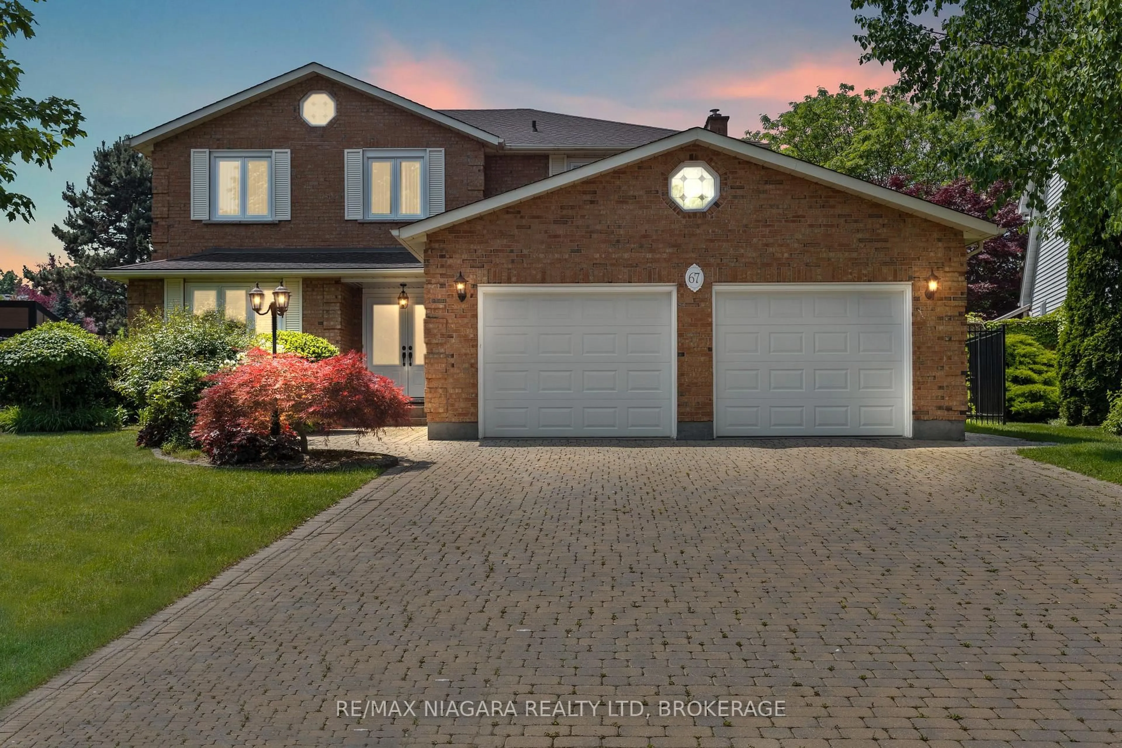 Home with brick exterior material, street for 67 THE PROMENADE, Niagara-on-the-Lake Ontario L0S 1J0