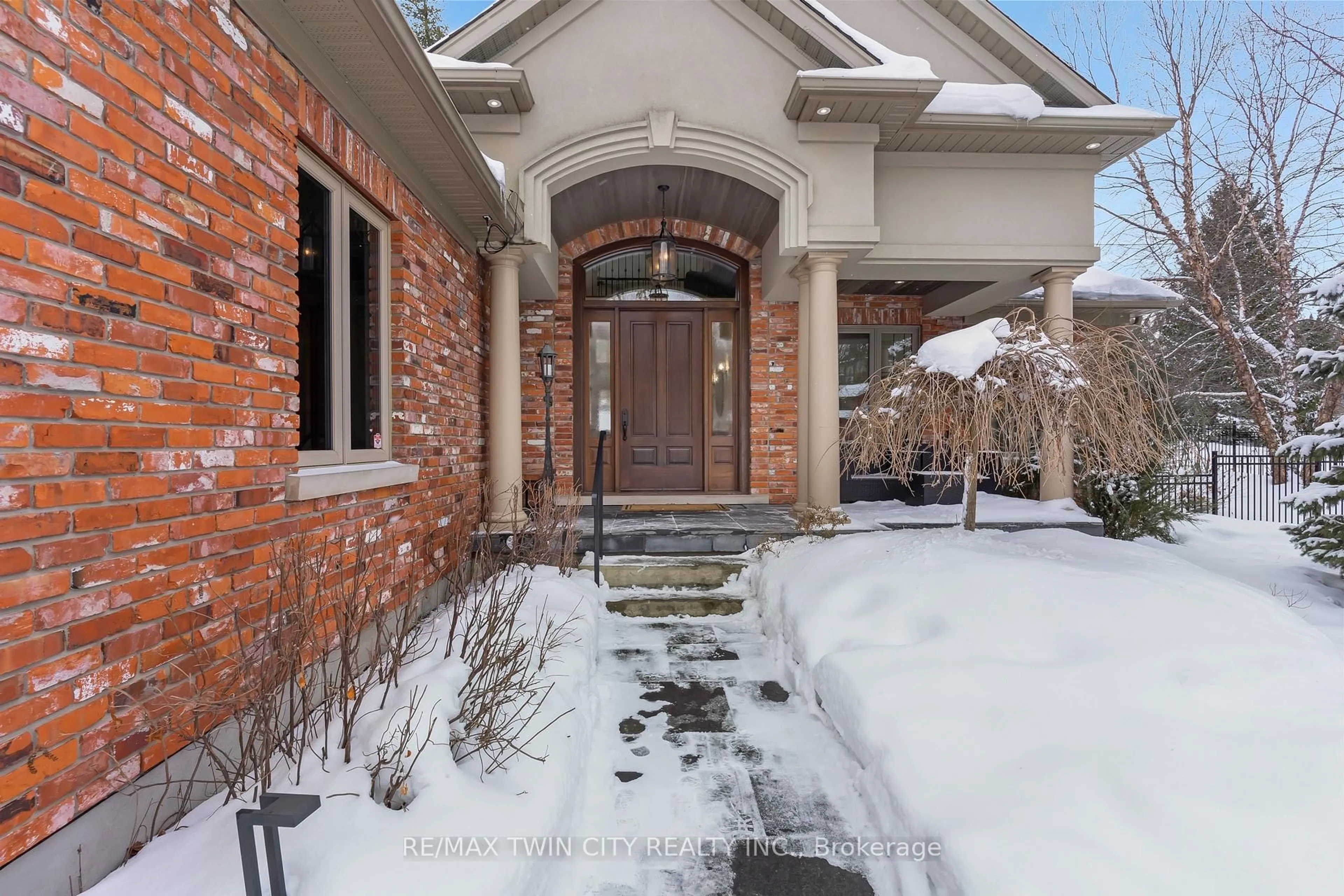 Home with brick exterior material, street for 443 Malabar Dr, Waterloo Ontario N2K 2P7