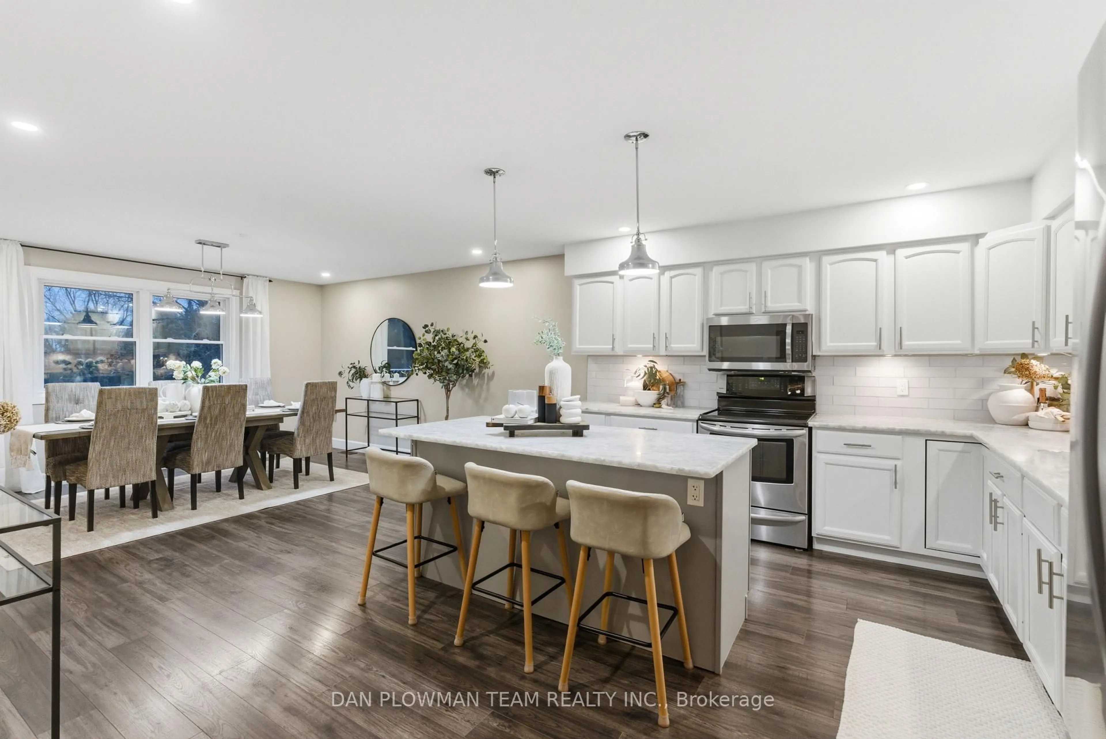 Open concept kitchen, ceramic/tile floor for 14688 County Road 2 Rd #1, Cramahe Ontario K0K 1H0