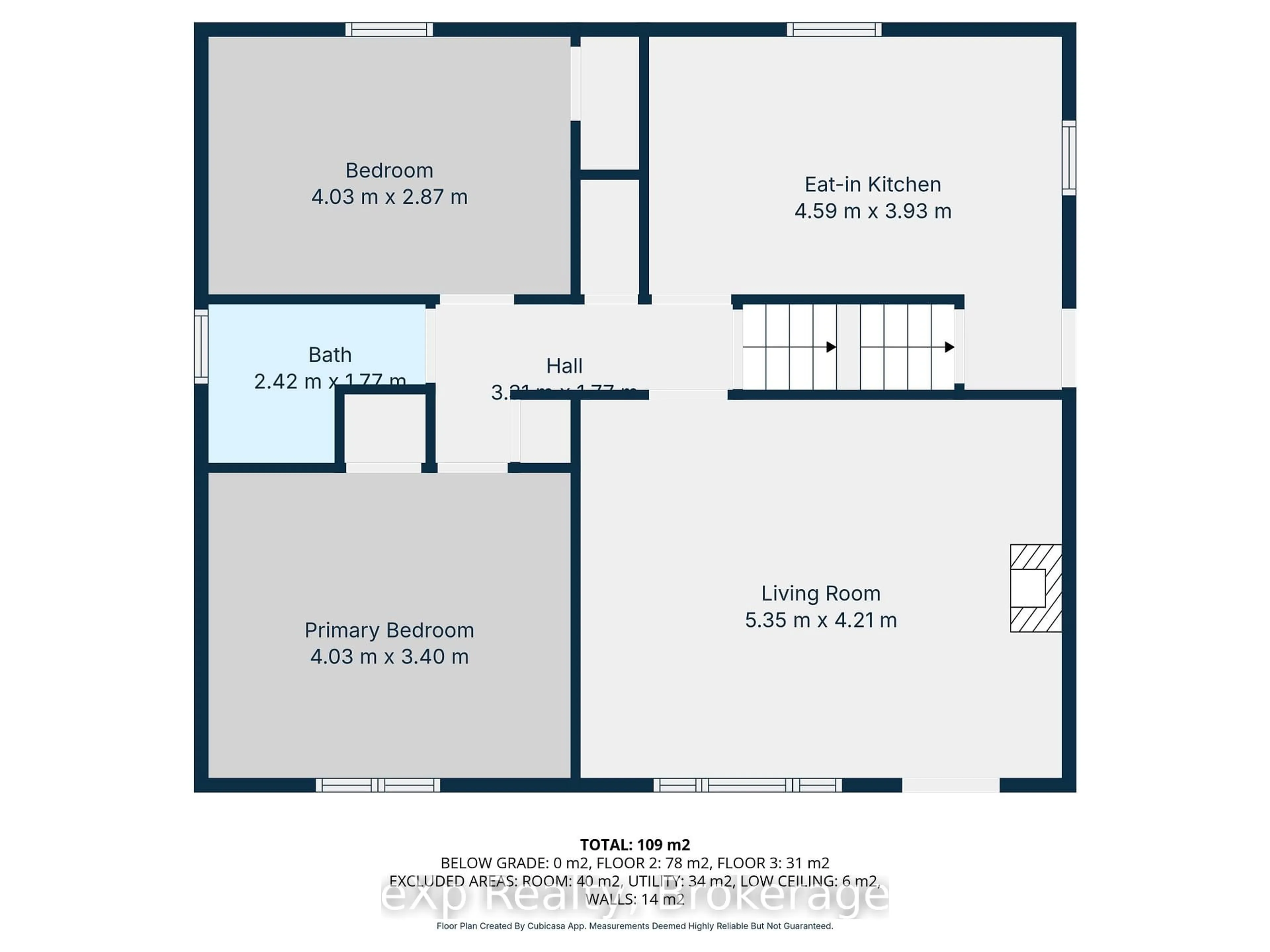Floor plan for 251 11TH Ave, Hanover Ontario N4N 2R2