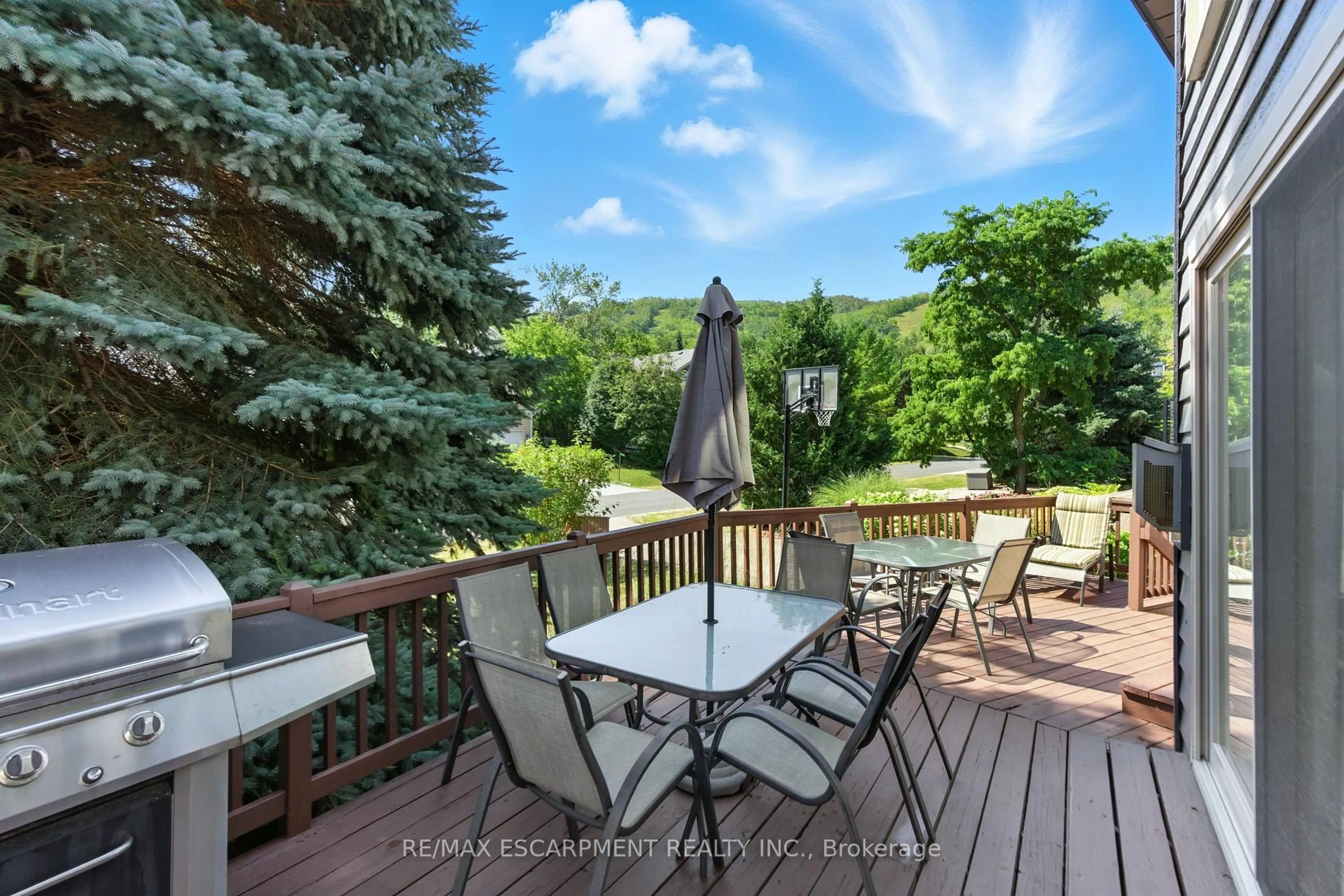 Patio, water/lake/river/ocean view for 115 Pioneer Lane, Blue Mountains Ontario L9Y 0M6