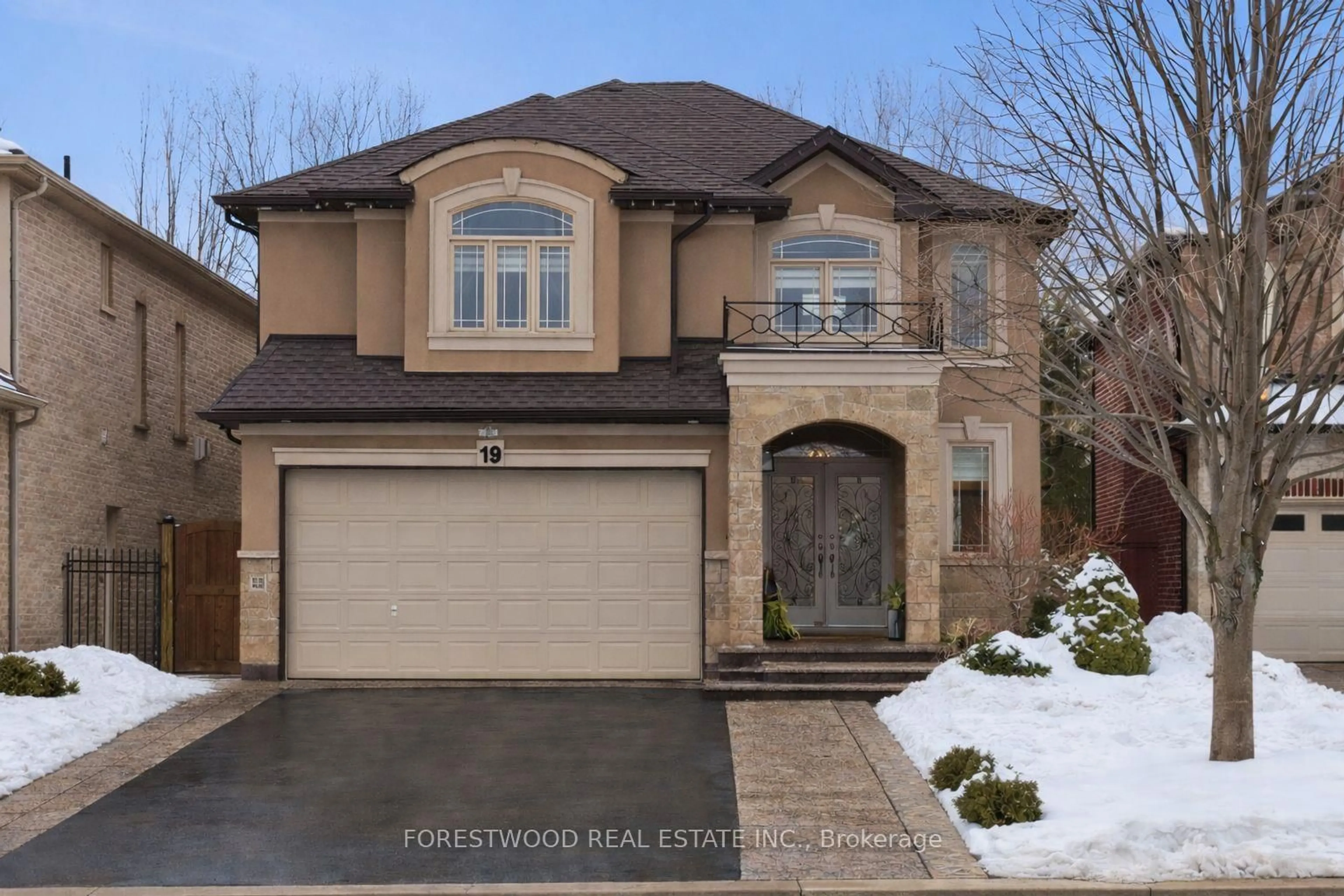 Home with brick exterior material, street for 19 Michelangelo Lane, Hamilton Ontario L9B 0C4