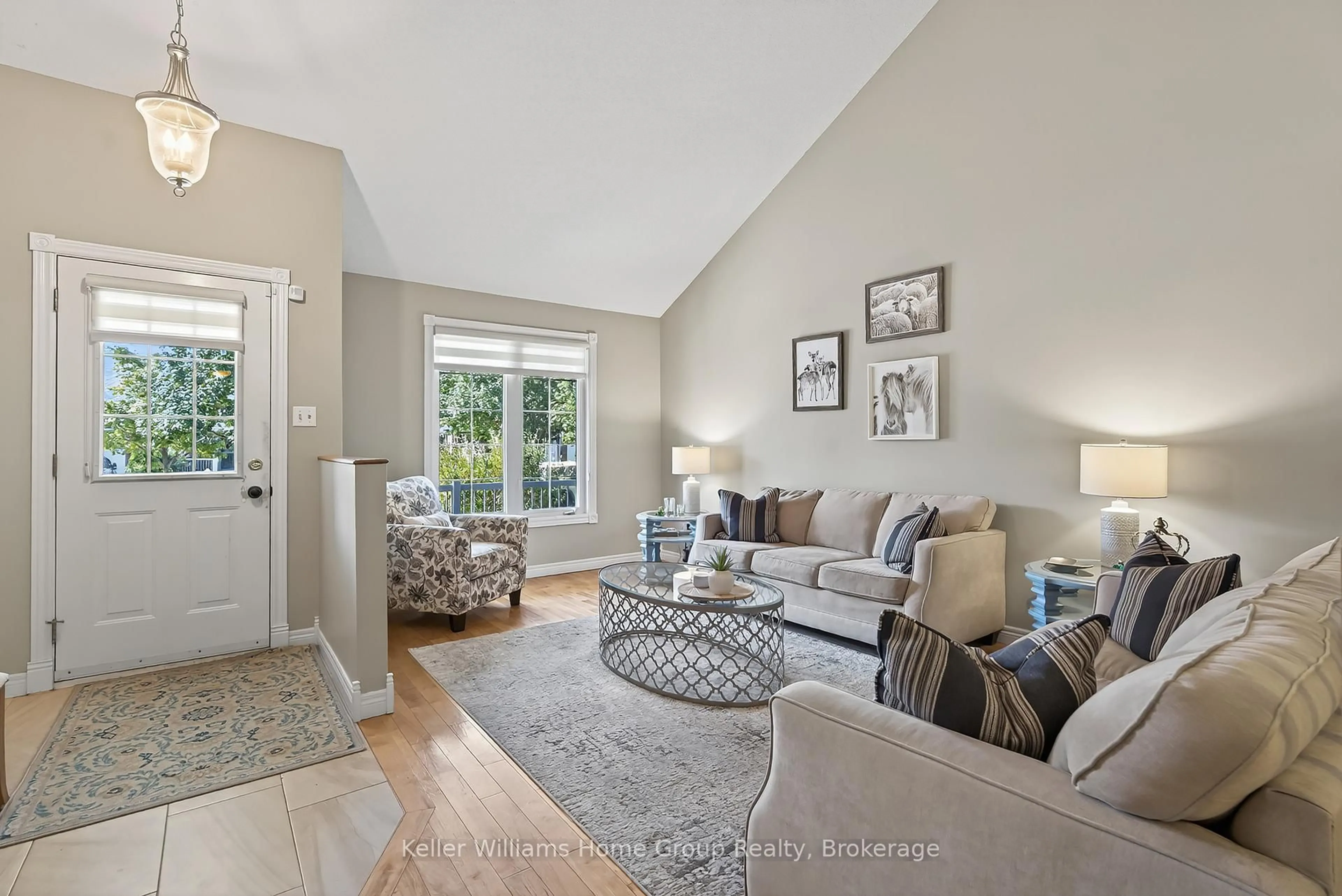 Living room with furniture, unknown for 89 Schroder Cres, Guelph Ontario N1E 7B4