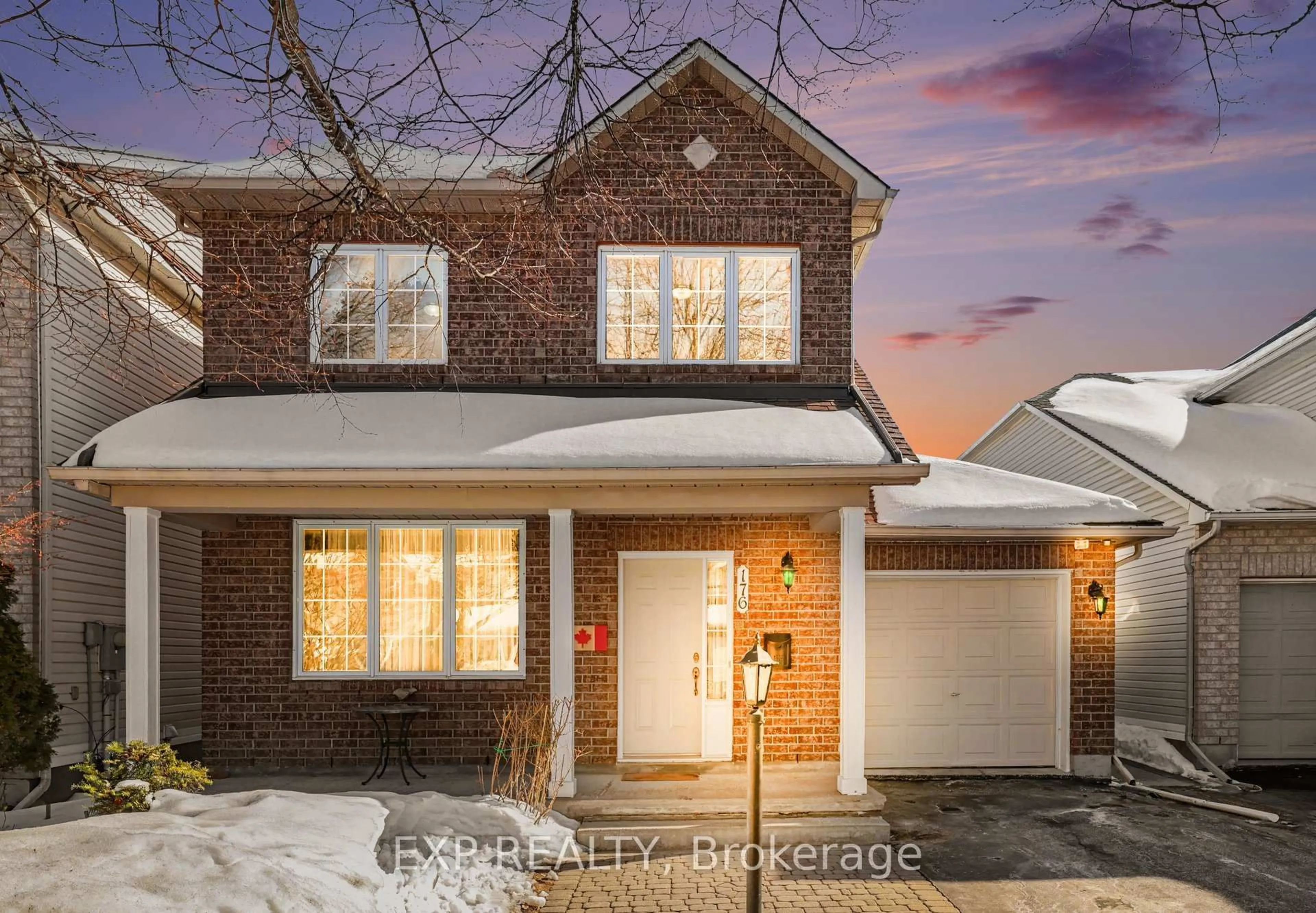 Home with brick exterior material, street for 176 Windhurst Dr, Ottawa Ontario K2G 6J4