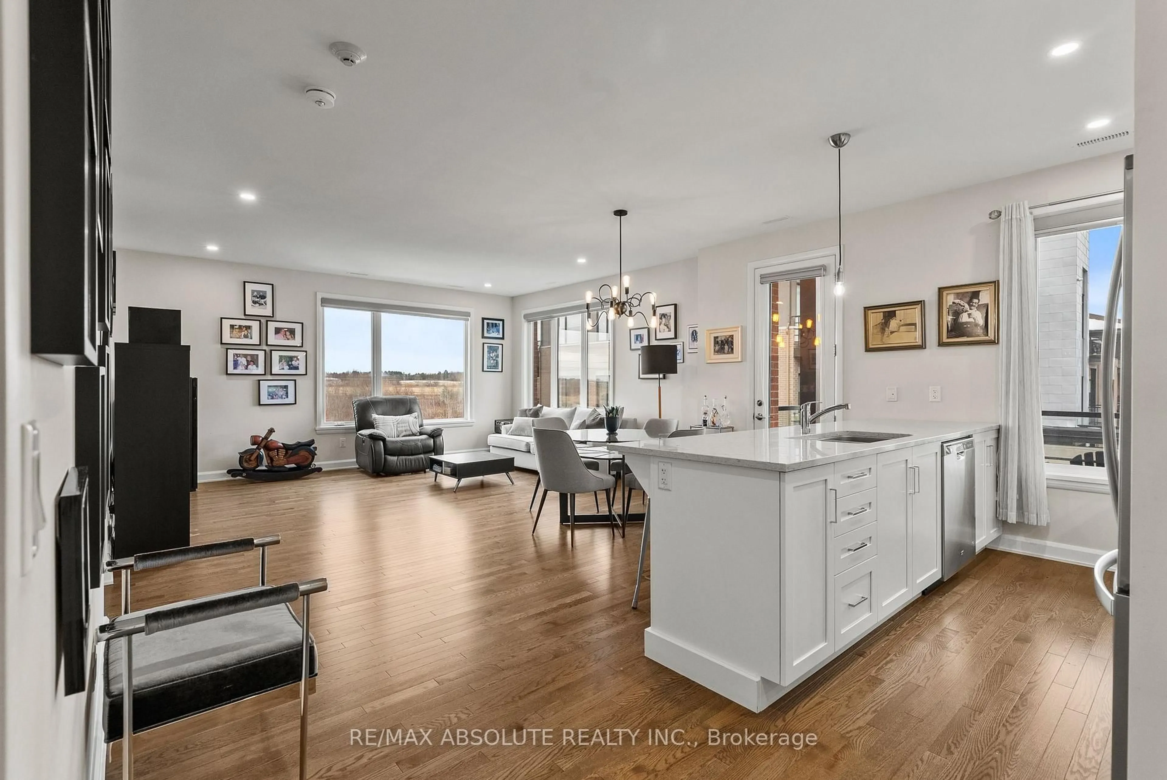 Open concept kitchen, unknown for 180 Boundstone Way #205, Ottawa Ontario K2T 0M9