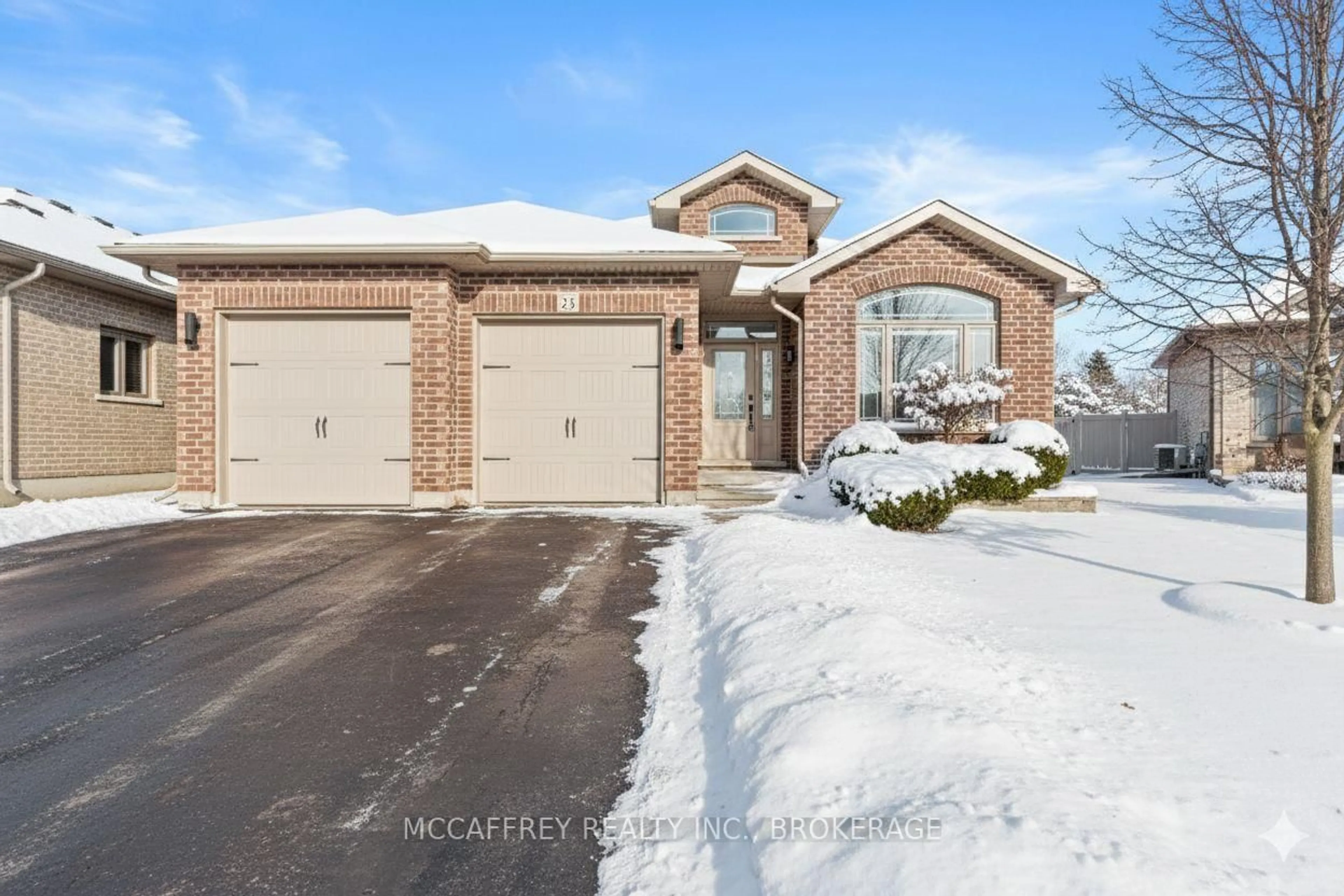 Home with brick exterior material, street for 25 STAIKOS Crt, Greater Napanee Ontario K7R 0B9