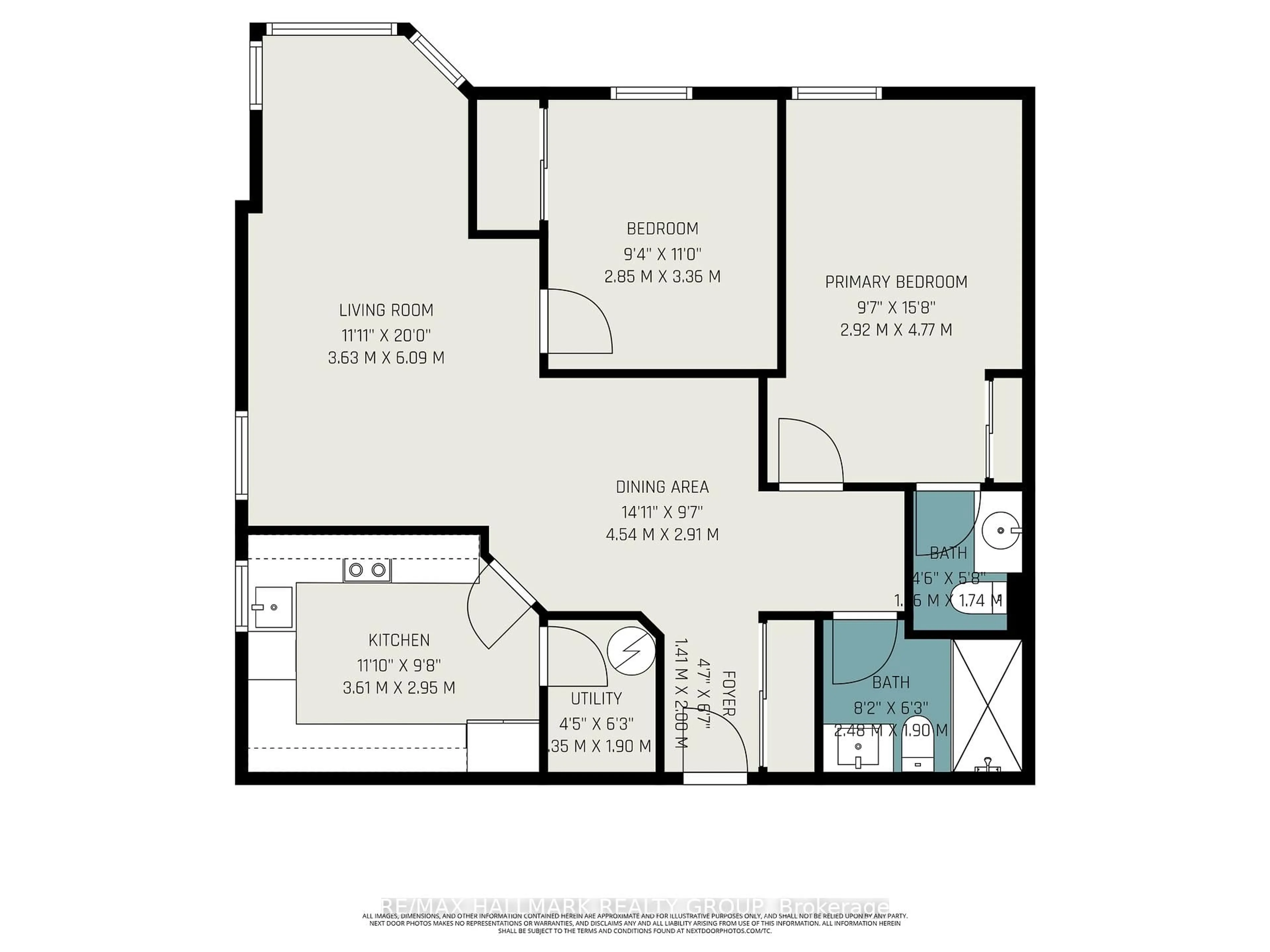 Floor plan for 80 Sandcastle Dr #616, Ottawa Ontario K2H 9E7