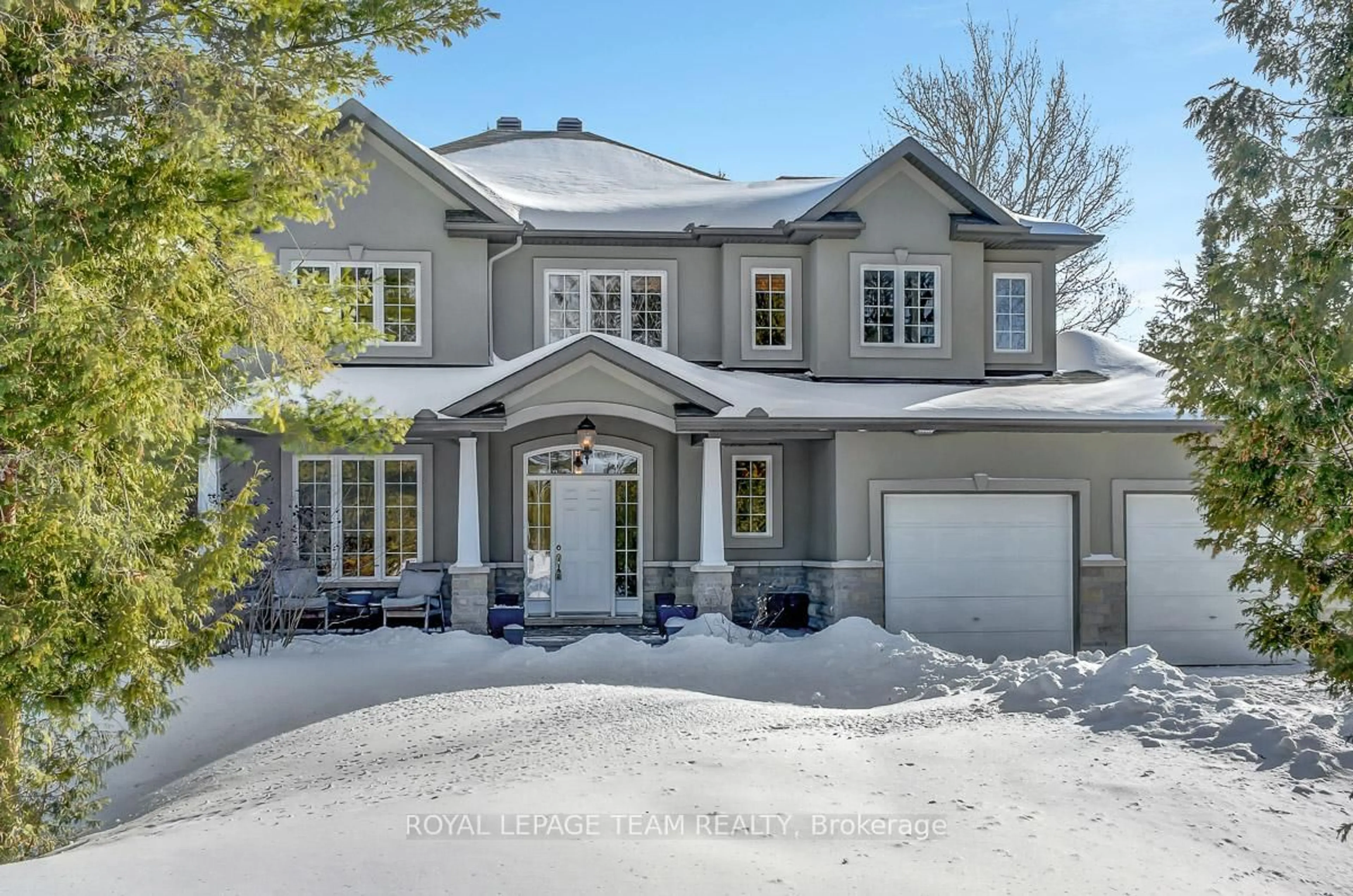 Home with brick exterior material, street for 1840 Corkery Rd, Carp Ontario K0A 1L0